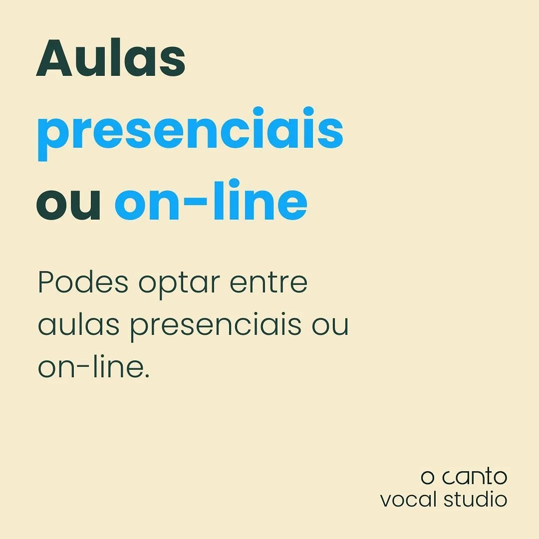 🇵🇹
N&rsquo;o canto podes escolher entre aulas presenciais ou on-line! Envia mensagem privada para saberes mais informa&ccedil;&otilde;es.

🇬🇧
At o canto you can choose between in-person and on-line lessons! Send us a private message to find out m