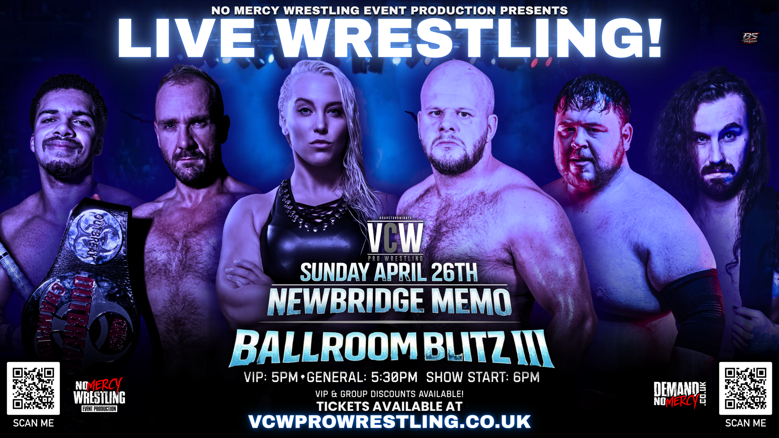 VCW Pro Wrestling: 'BALLROOM BLITZ III'