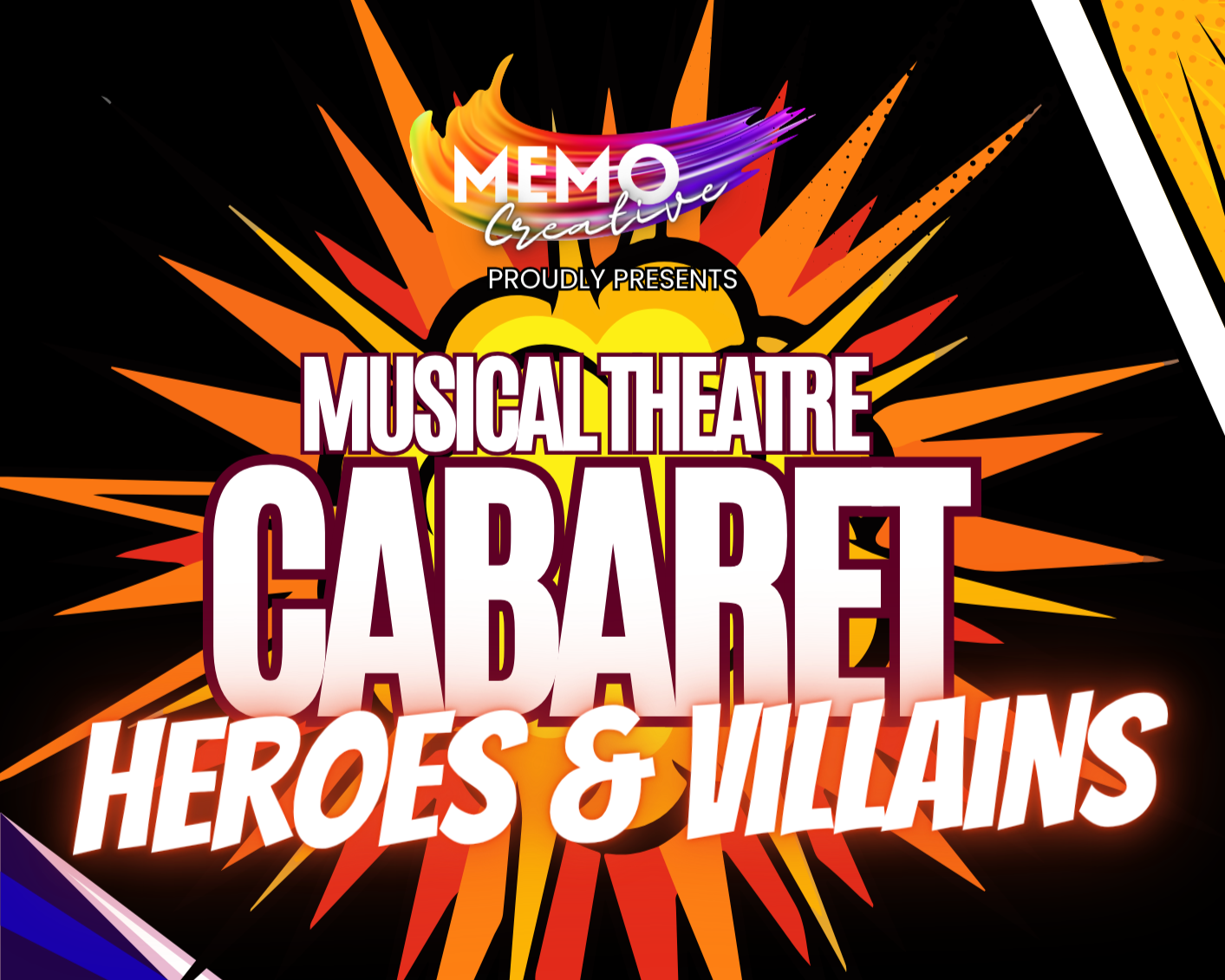 MEMO CREATIVE: MUSICAL THEATRE CABARET - HEROES &amp; VILLAINS