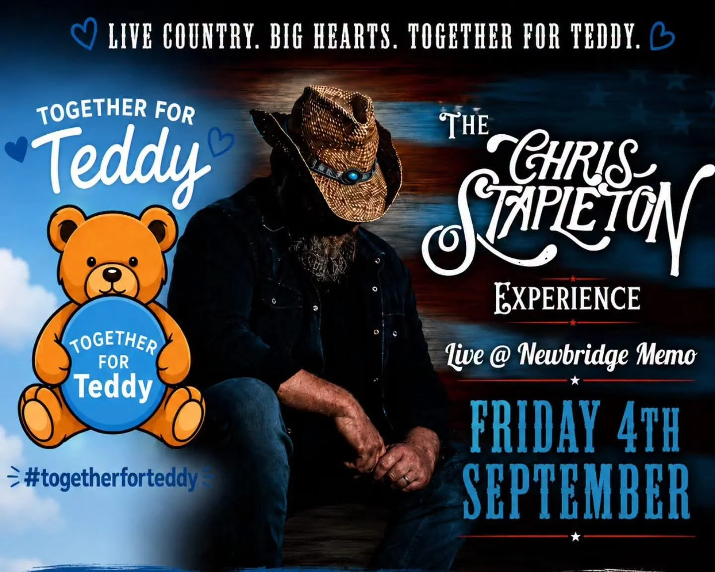 TOGETHER FOR TEDDY FUNDRAISER: Chris Stapleton Experience