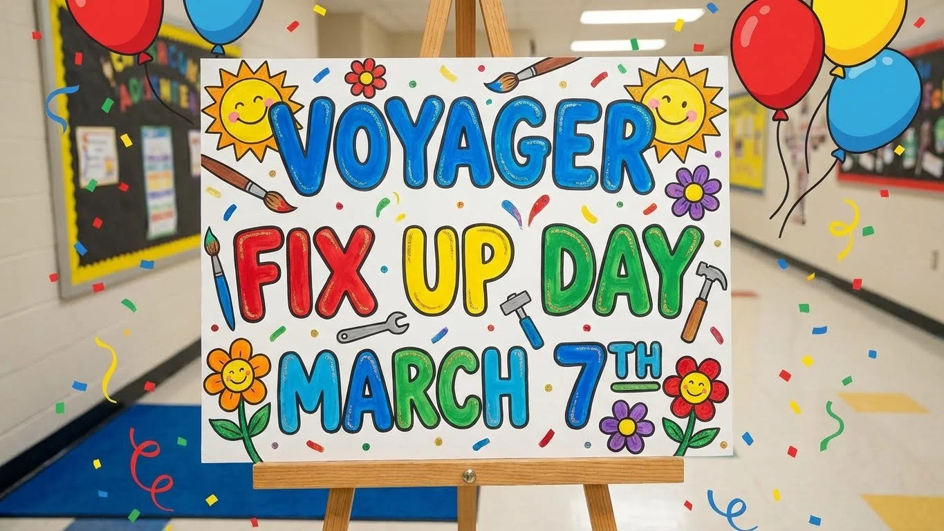 Voyager School Fix up 2026