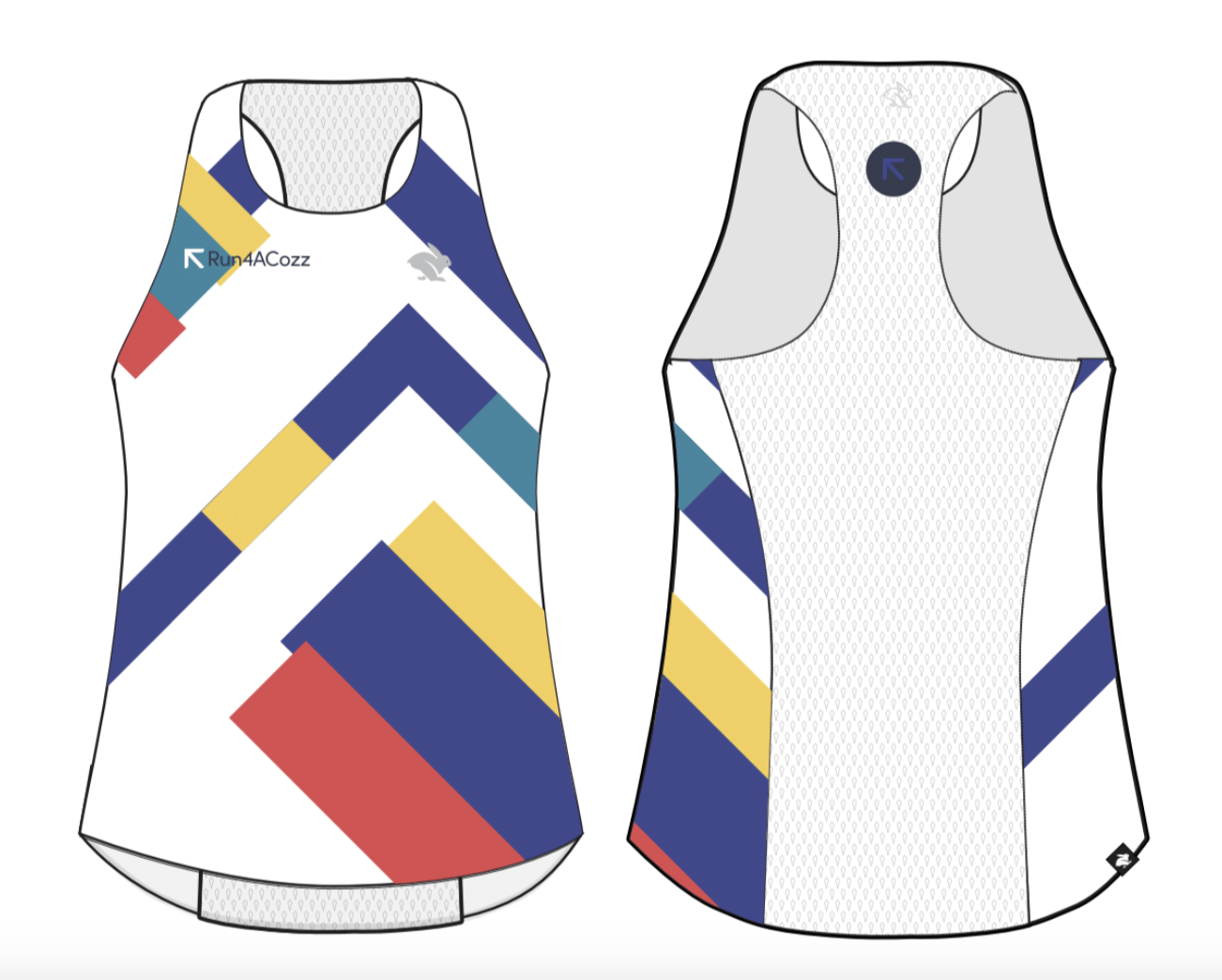 NEW Womens Rabbit Speedeez Singlet