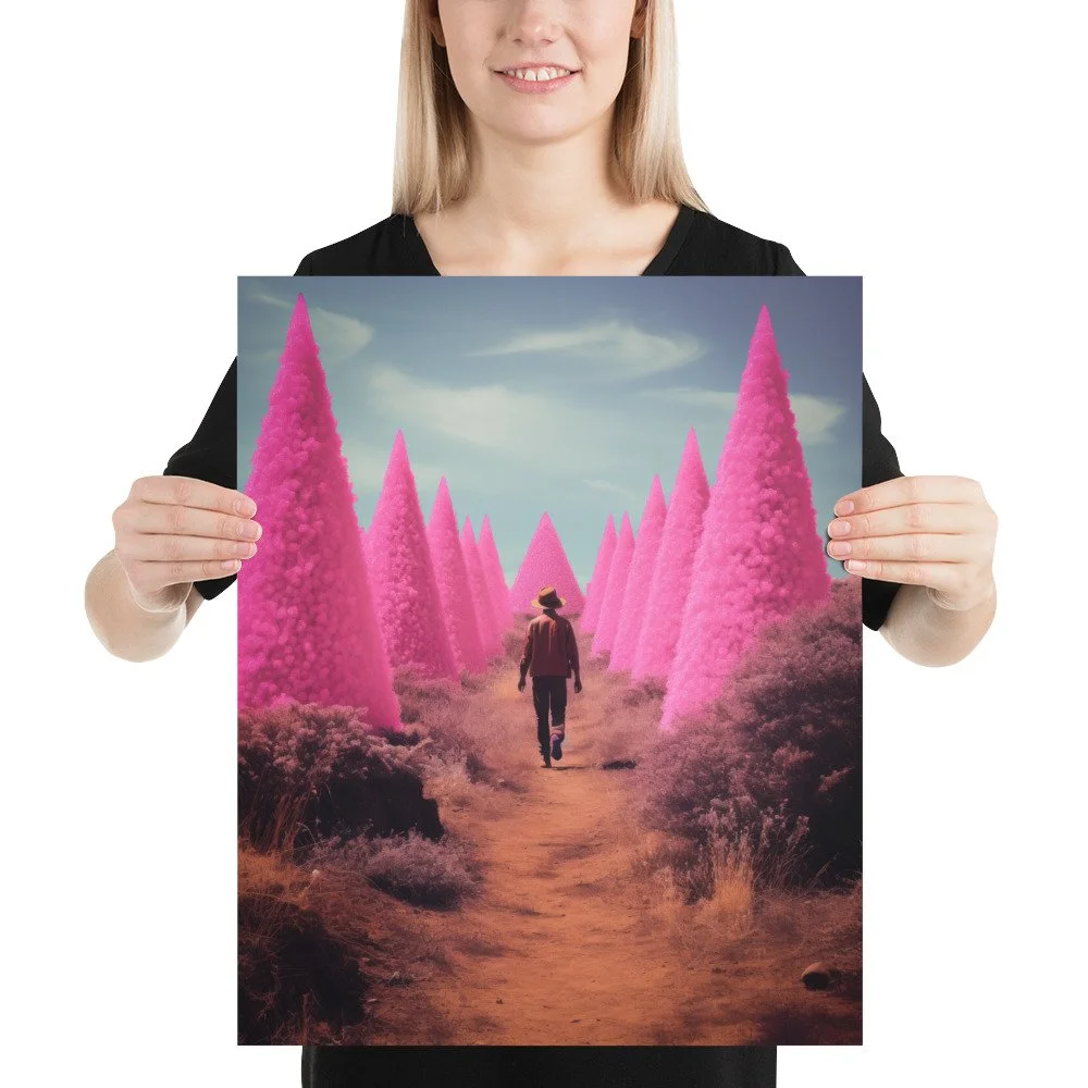 Vaporwave Abstractions - Series 2 - Drop 5 - Variant 3 — Serpenti
