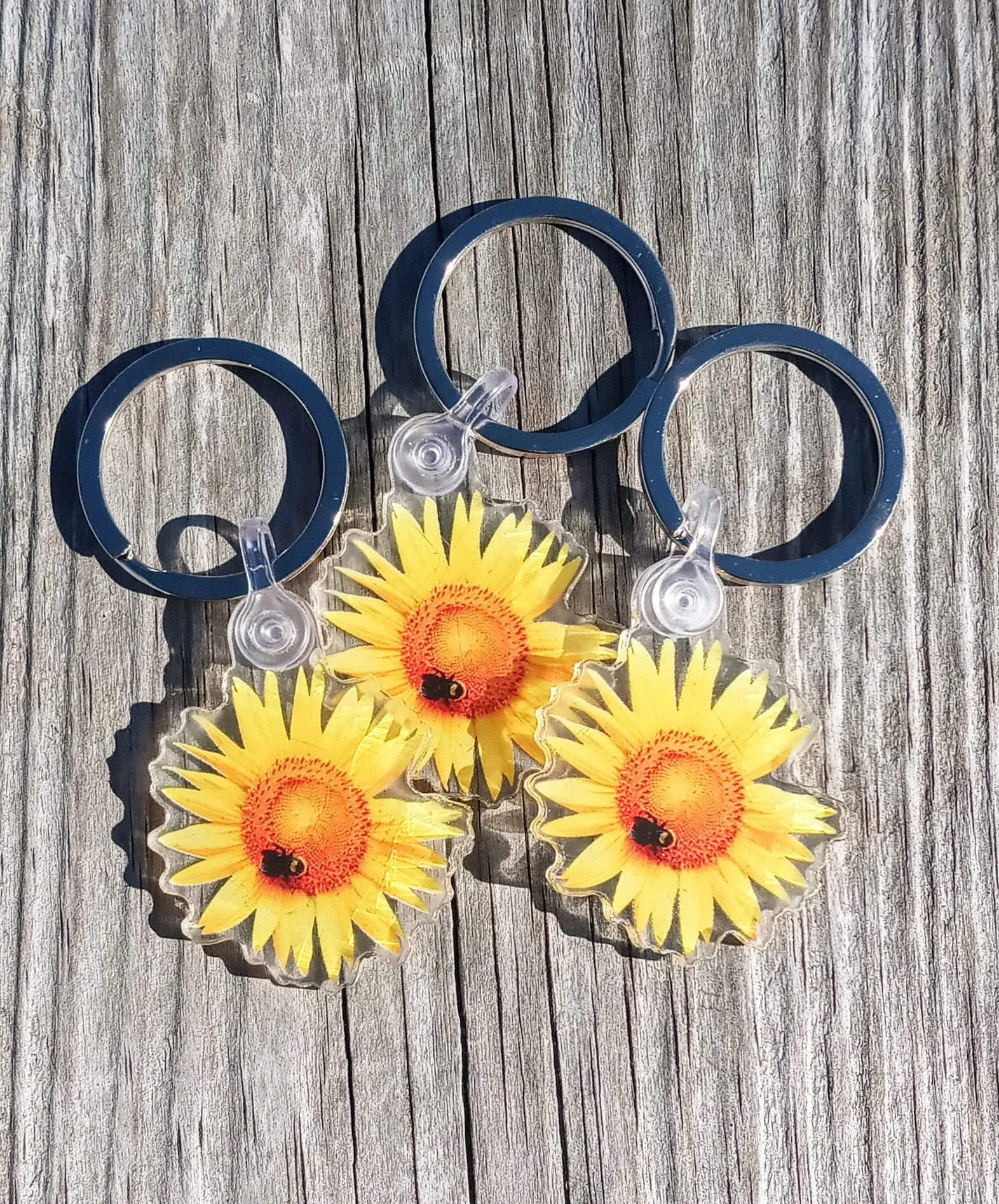 Sunflower Keychain — Sunflower's Muse