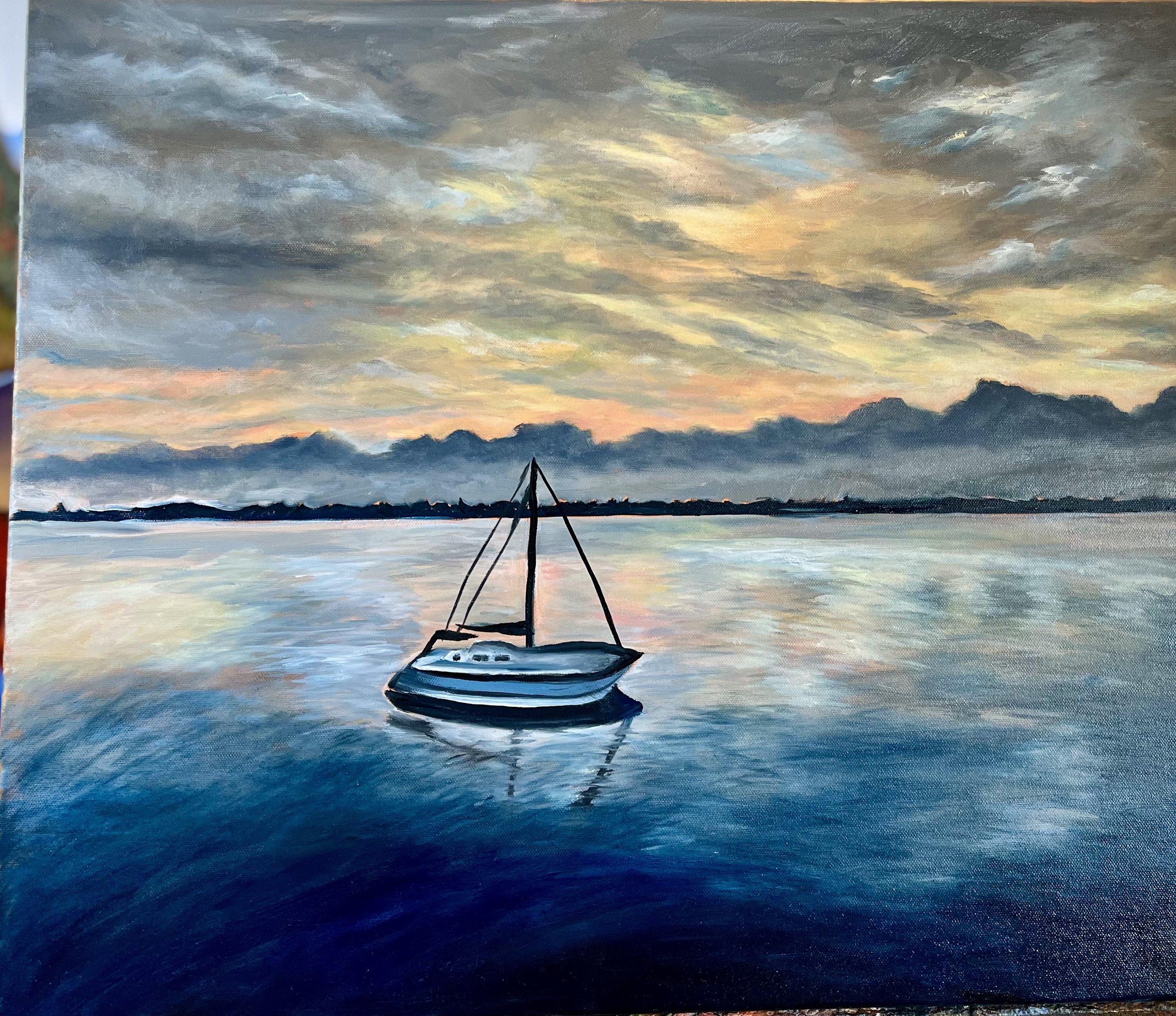 Siracusa Bay, Sicily, 24 x 20, oil, Available
