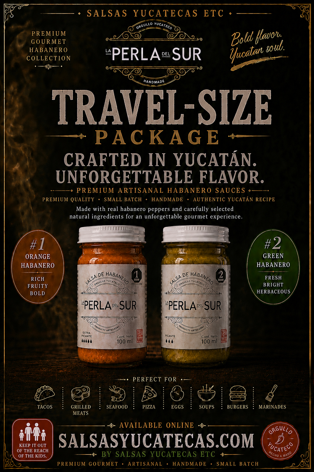 La Perla Del Sur - TRAVELER set.