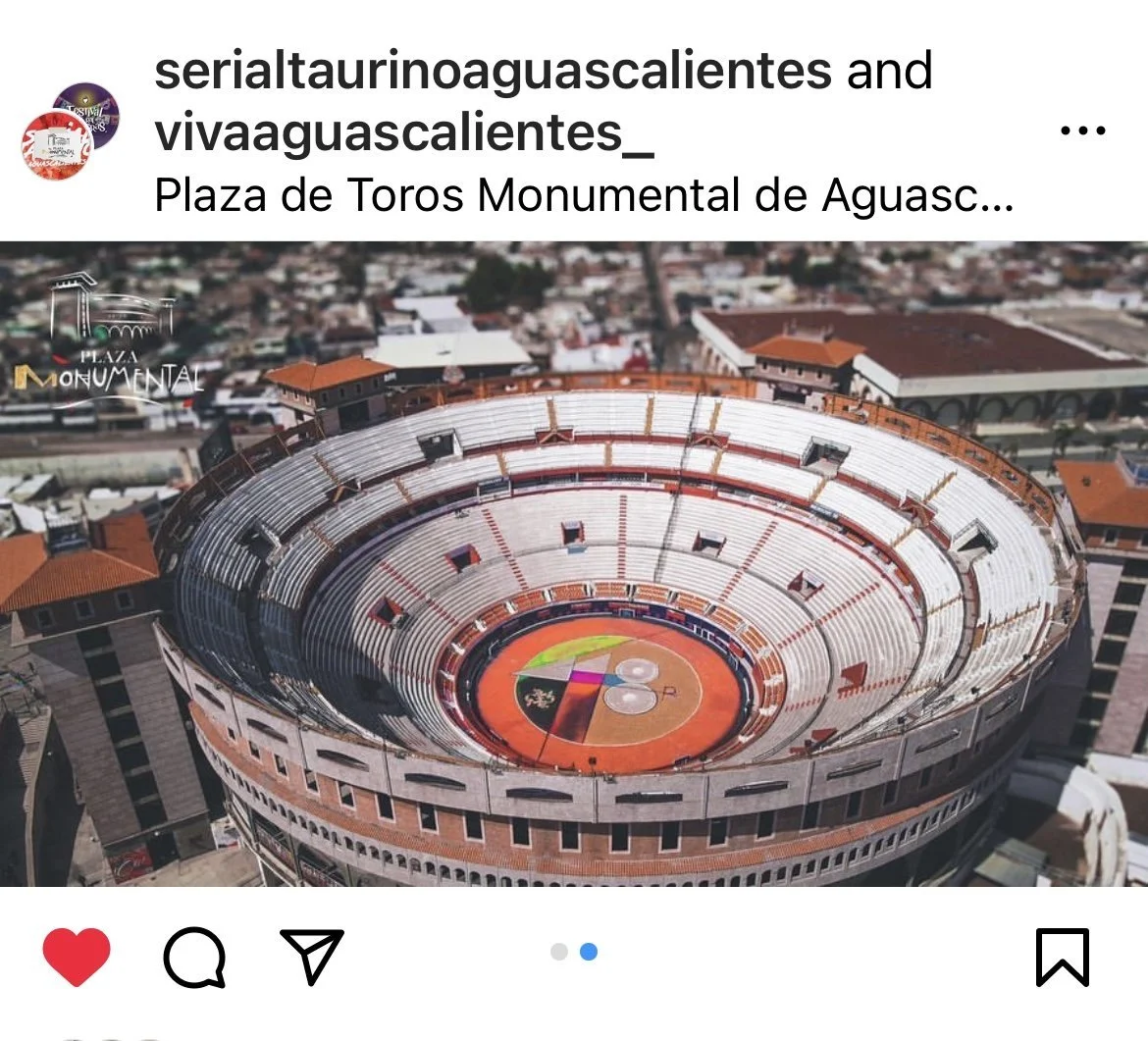 apintura sobre la arena del ruedo de una Plaza de Toros.jpeg