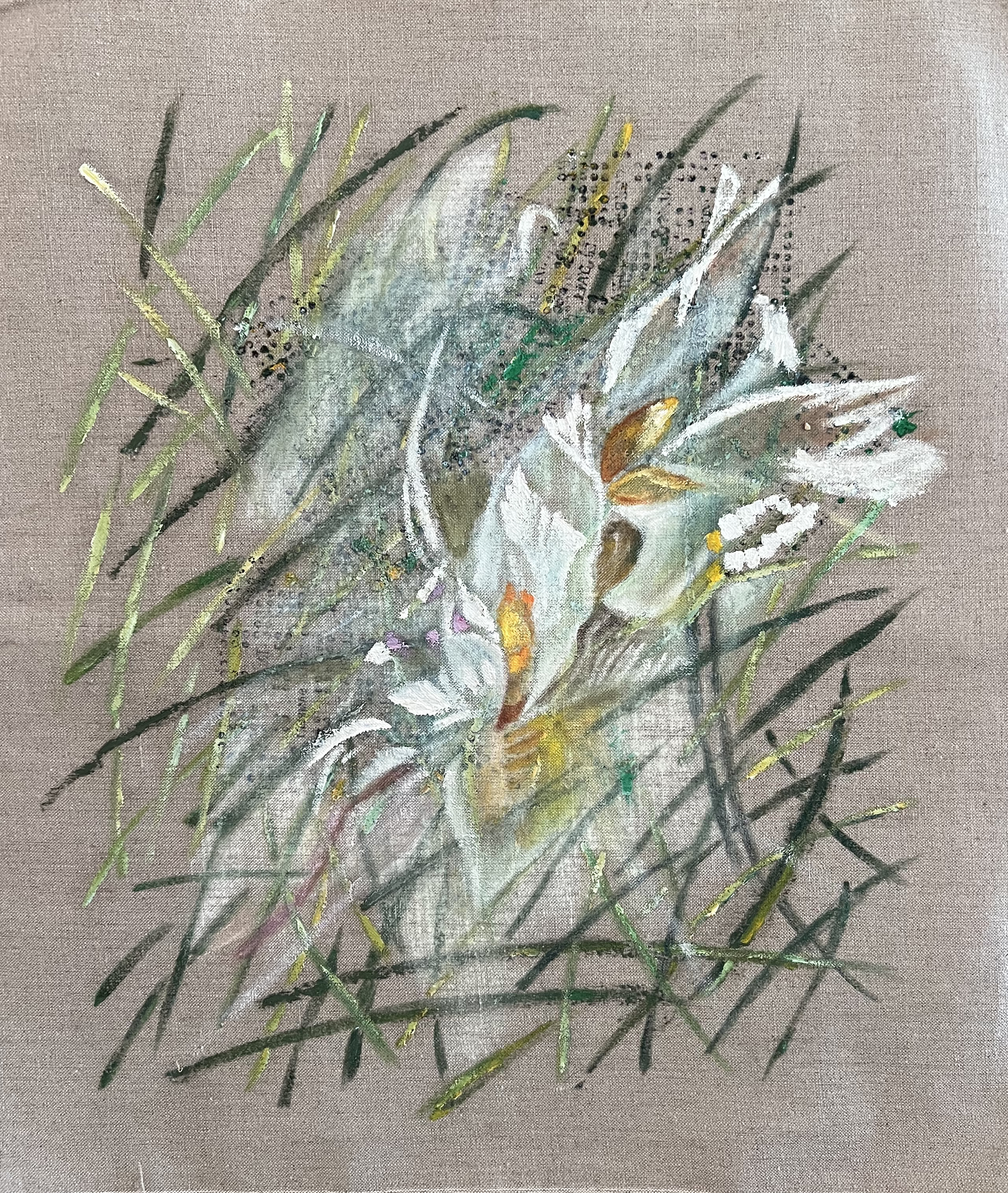 The Sudden Flash of Memory No.2 / Raw Belgian Linen, 