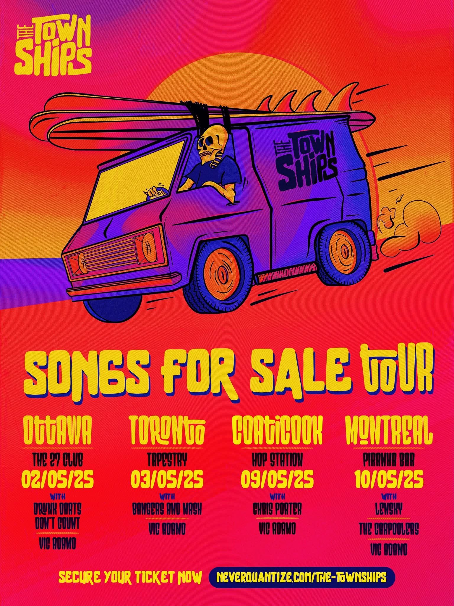 The Townships // Lensky // The Carpoolers