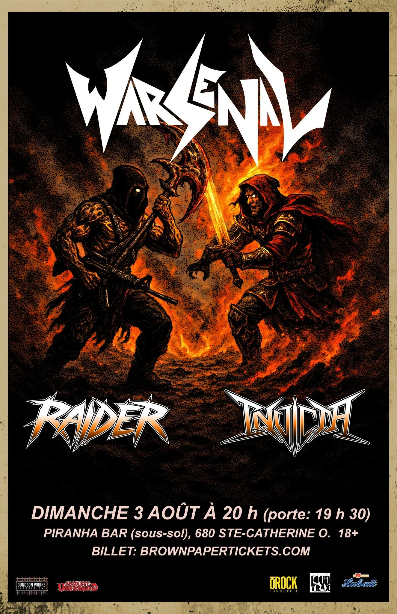 WARSENAL // RAIDER // INVITICUS