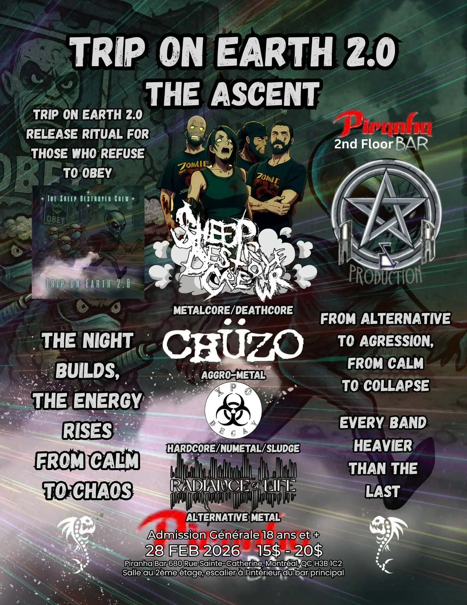 NO BORDER FOR THE AWAKE 