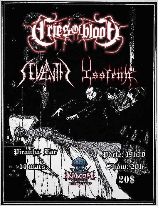 CRIES OF BLOOD, SEVENTH et ISSFENN