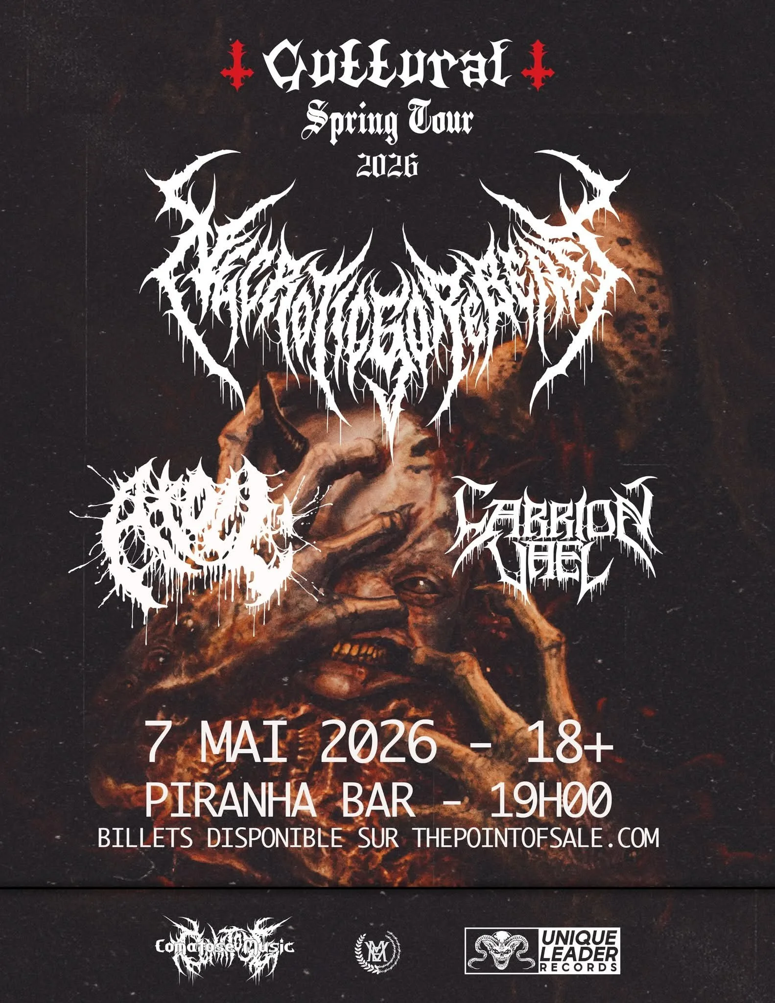 NecroticGoreBeast, Atoll et Carrion Vael