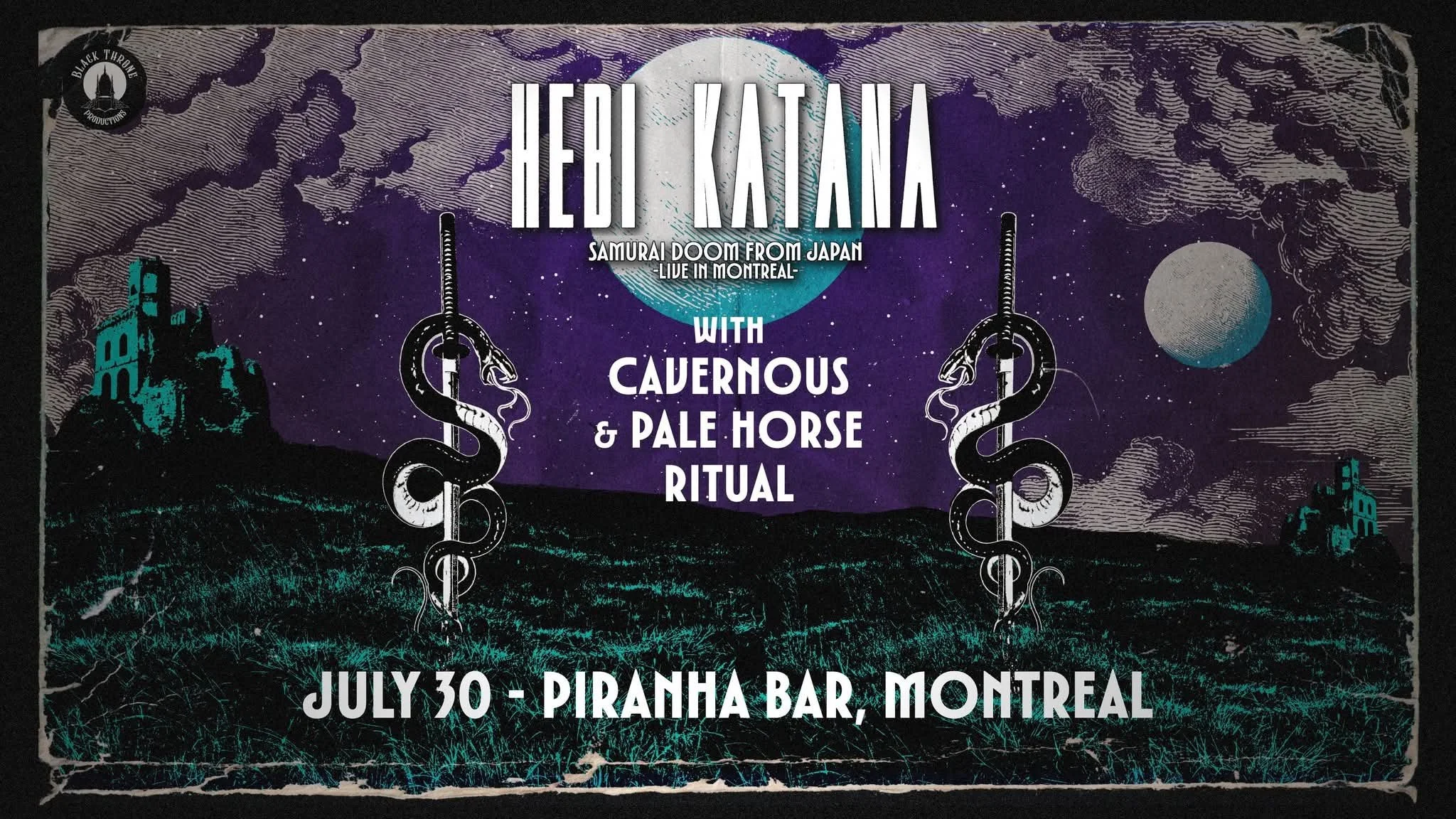 HEBI KATANA, CAVERNOUS ET PALE HORSE RITUAL