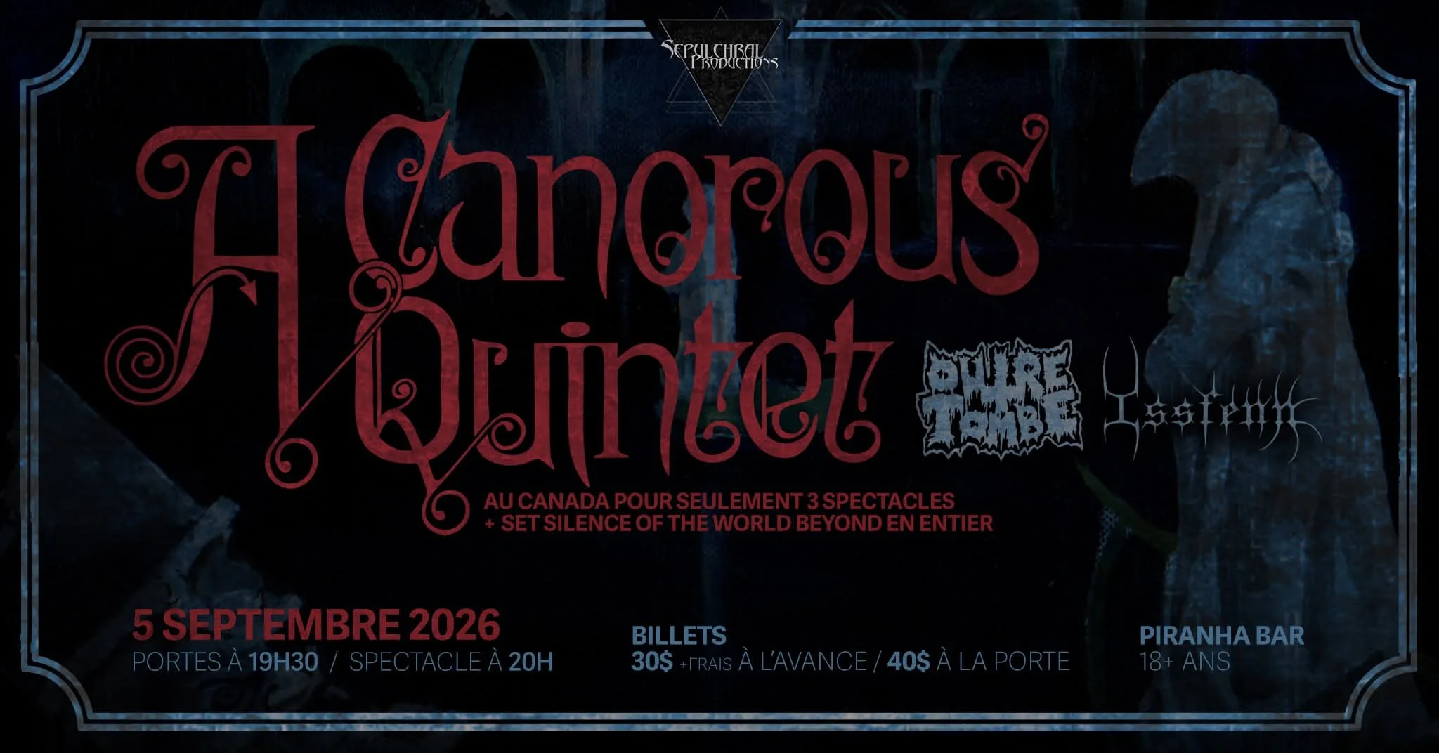 A CANOROUS QUINTET - SILENCE OF THE WORLD BEYOND SET