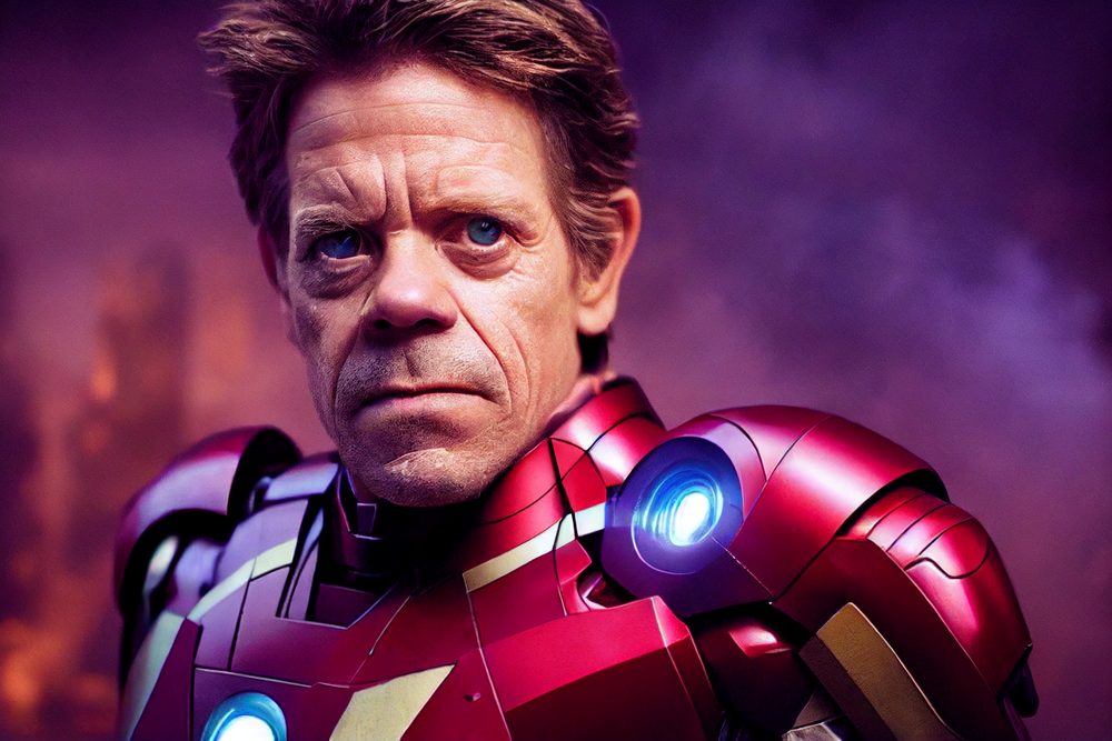 William H. Macy as Iron Man