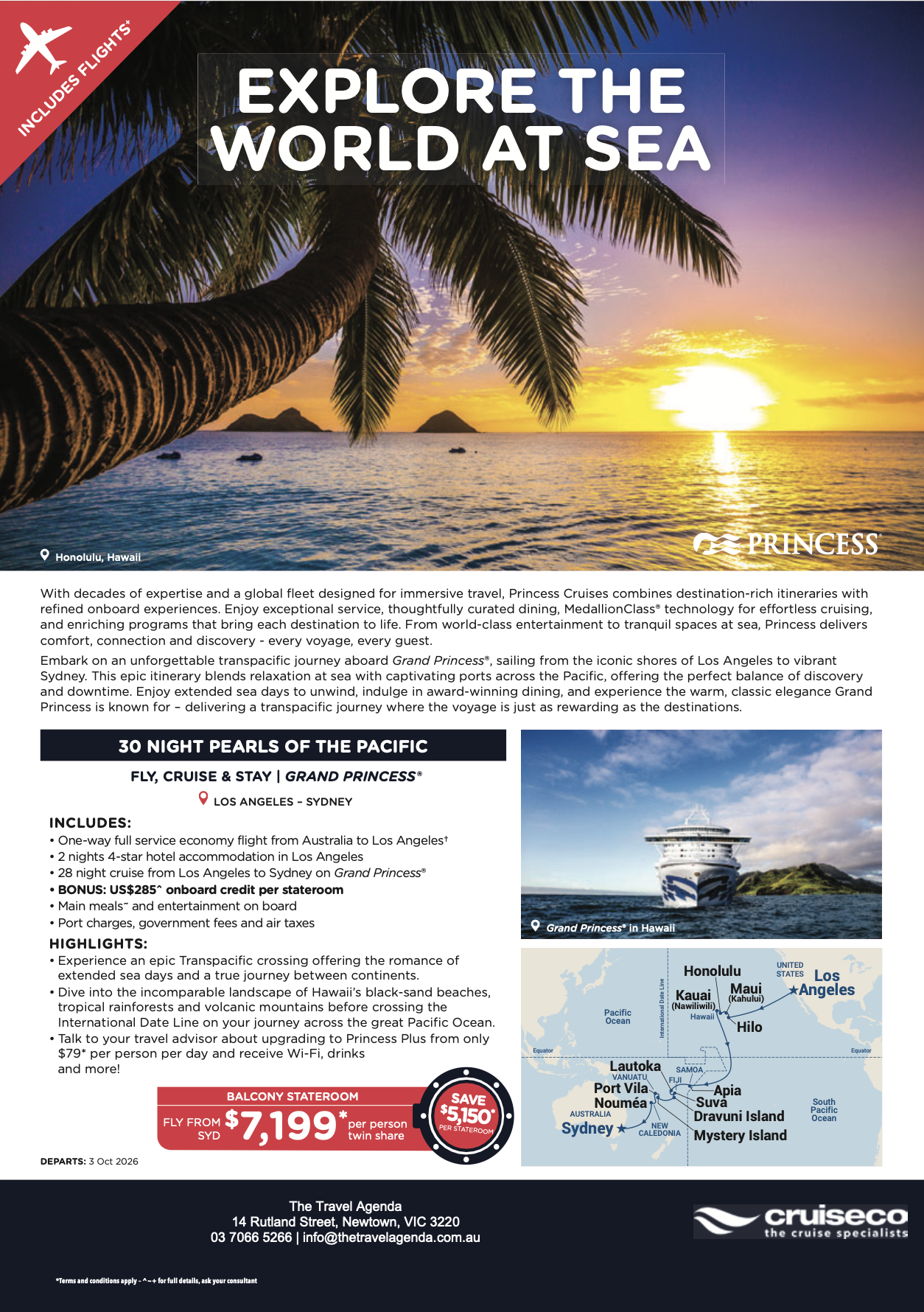 Pricess Cruises: Explore the world at sea