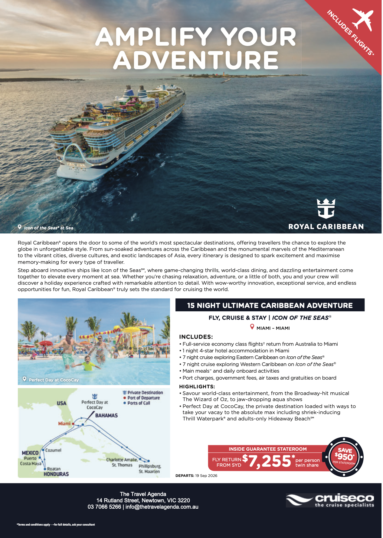 Royal Caribbean: Amplify your adventure