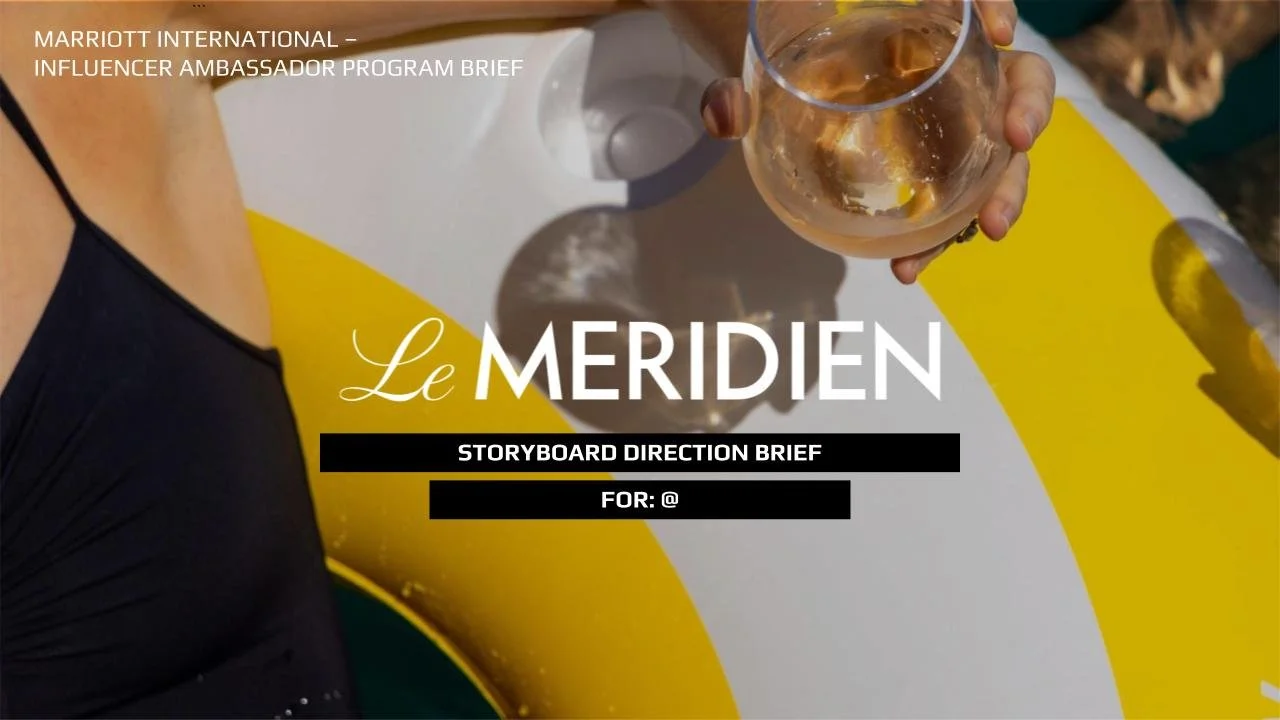 Marriott KOL Ambassador Program