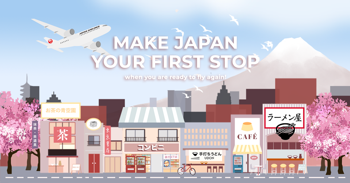 Japan Airlines 'First Stop, Japan'
