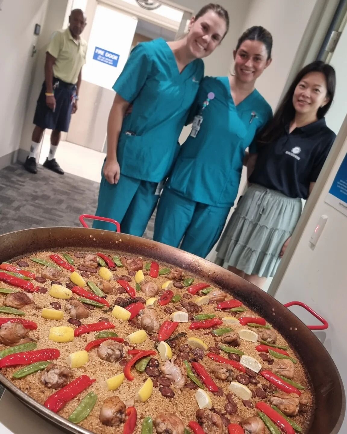 Another year bringing some yummy paella for lunch to our Rural Doctors #waggabasehospital. Thanks for choosing #mariaspaella again. 
We love spoilt your co workers and colleagues and corporate caterings.