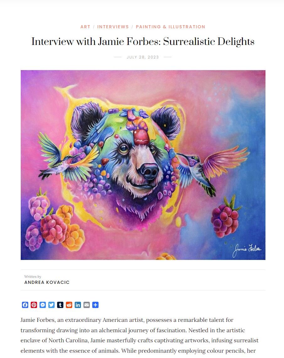 Interview with Jamie Forbes: Surrealistic Delights