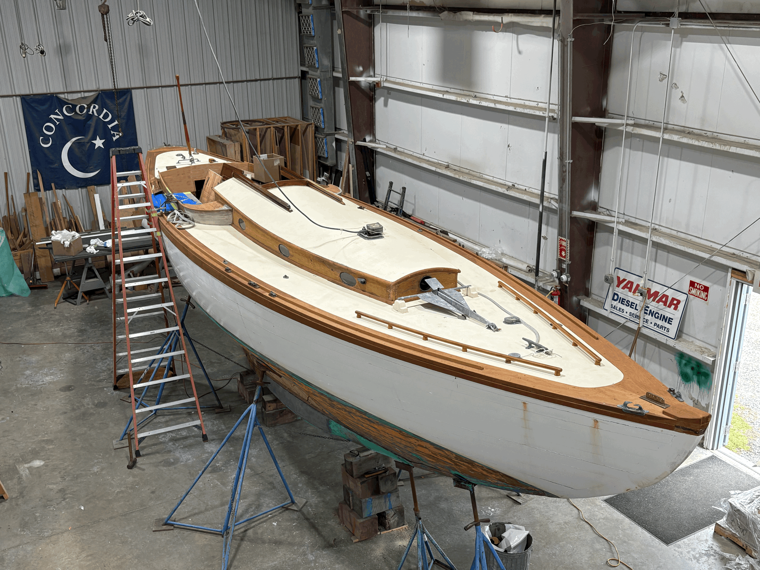 CINDERELLA: 1936 Concordia 35 Custom Sloop