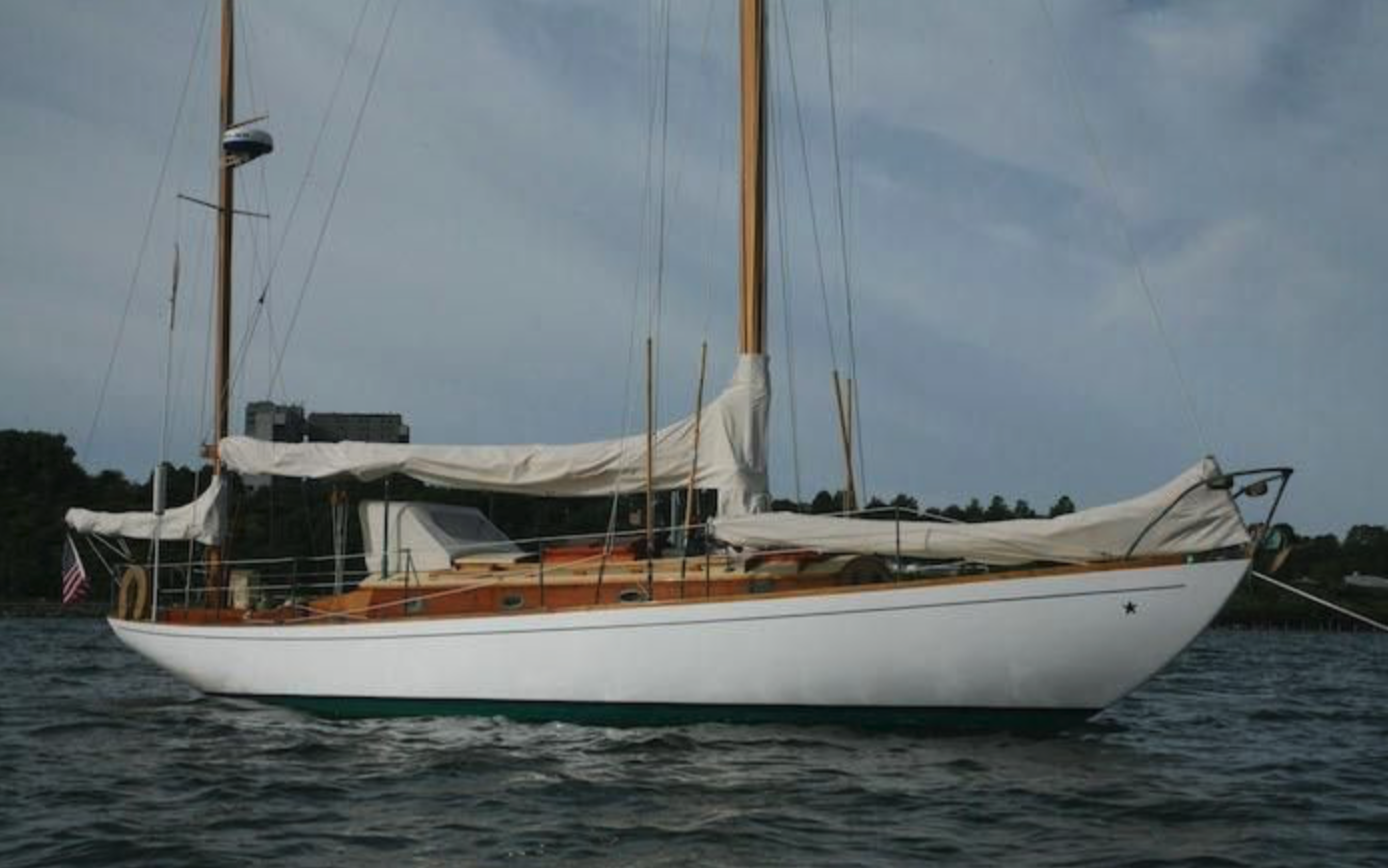 1958 Concordia 39 GOLONDRINA. Asking $99,500. (Yachting Solutions brokerage. Yacht is in Rockport, ME.) More information: 