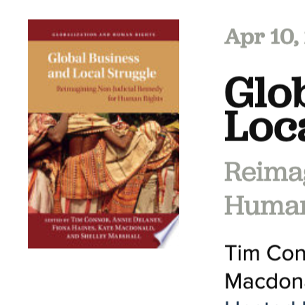Global Business and Local Struggle
