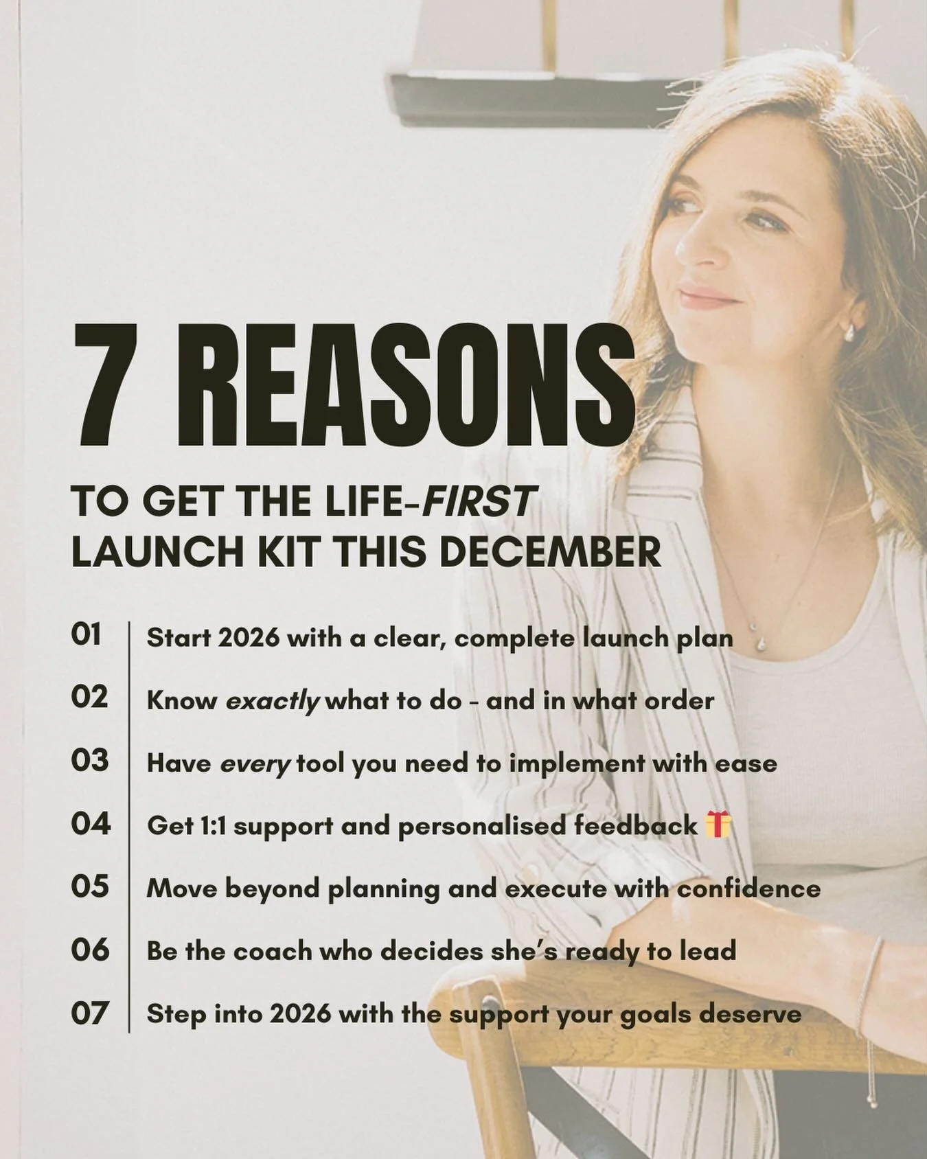 If you are a new coach planning to launch your business in 2026&hellip;

And you know you&rsquo;re capable and not afraid to go all in,
but you don&rsquo;t want to waste your time and energy over planning, tweaking, or taking unnecessary detours.
You