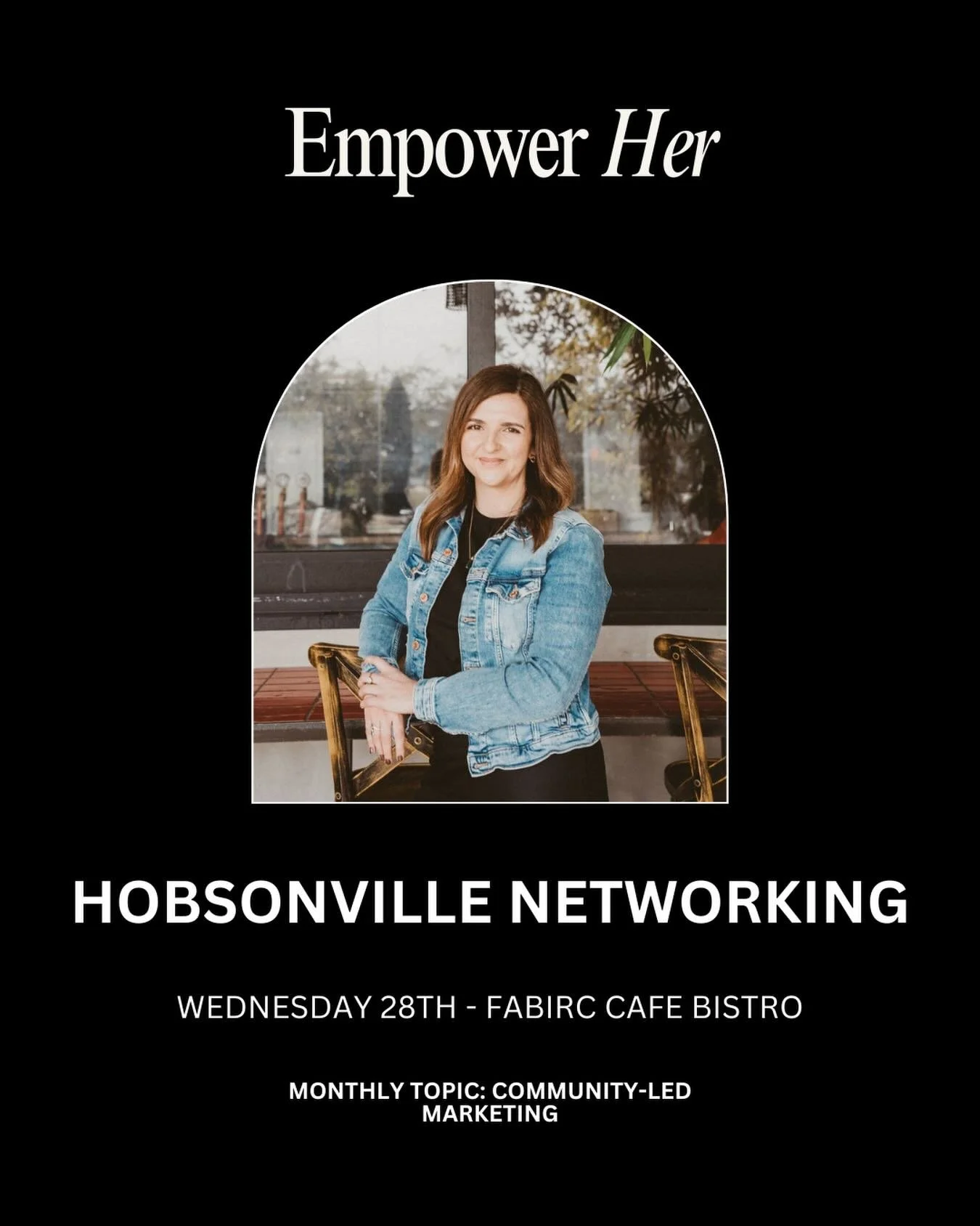 Our first Empower Her Hobsonville meet-up of the year is happening Jan 28, 

and this month we&rsquo;re chatting about Community-Led Marketing 

&mdash; aka building real connections instead of performing for the algorithm.

If &ldquo;posting more&rd