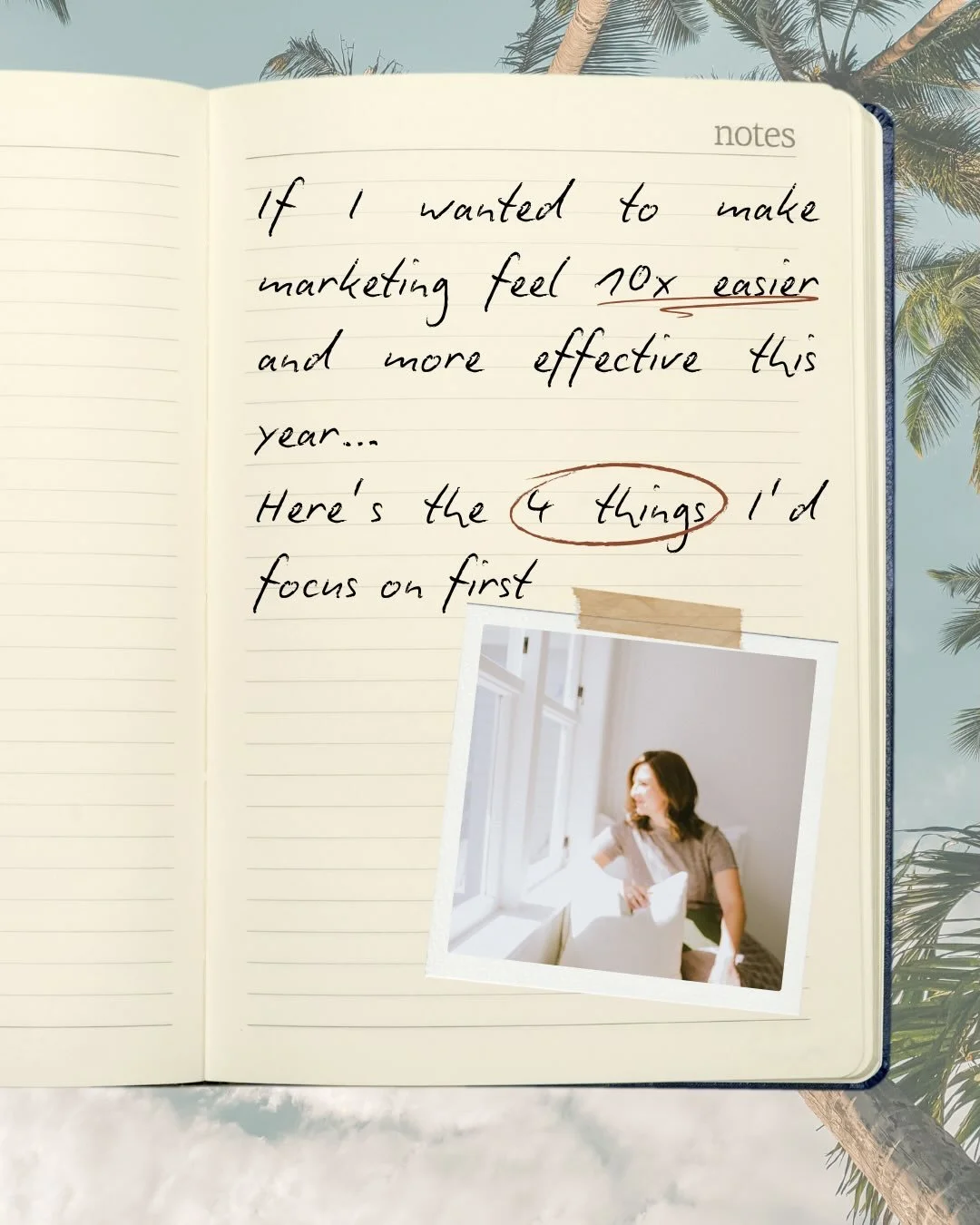 If marketing feels heavy, confusing, or harder than it should 

it&rsquo;s probably not because you&rsquo;re doing too little.

But because your business foundations aren&rsquo;t solid and strategic enough just yet.

If you&rsquo;re fix things by:
&n