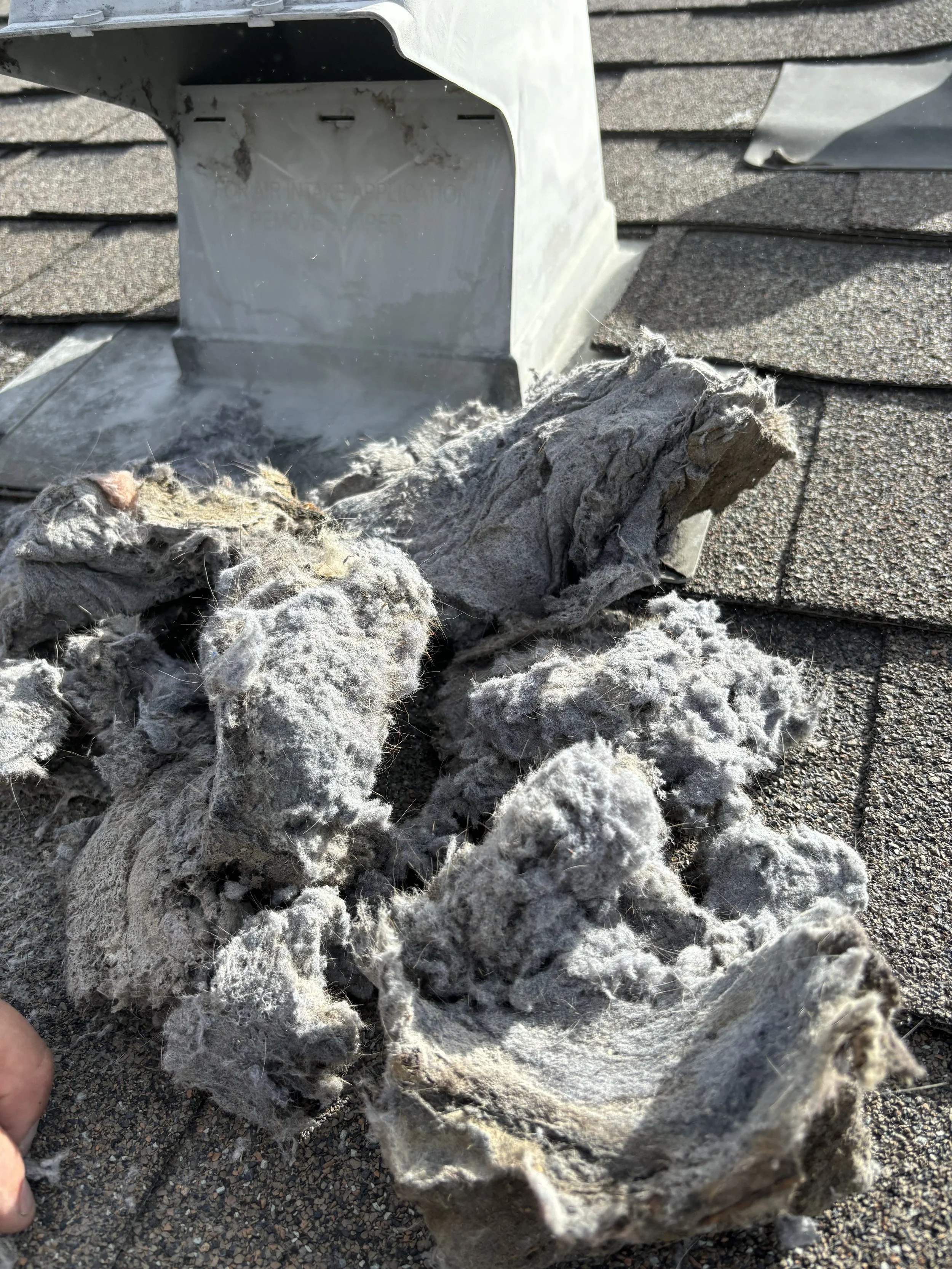 Roof top Dryer vent problems