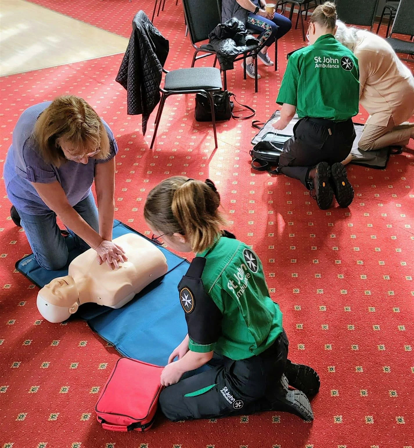 Link in bio! 
Boost your confidence in life-saving first aid skills at OurJay/St John Ambulance event on Saturday, October 25th at 10:00 AM! Don't miss this hands-on opportunity to empower yourself and learn how to save lives. Link in bio for more de