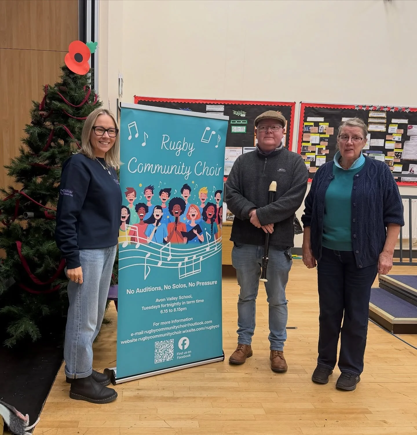 Thank you to Rugby Community Choir (RCC) for inviting me along to talk to them about Jamie and OurJay Foundation. It was lovely to meet you all and we look forward to seeing you all at some Christmas events over the next few months. 
OurJay has been 
