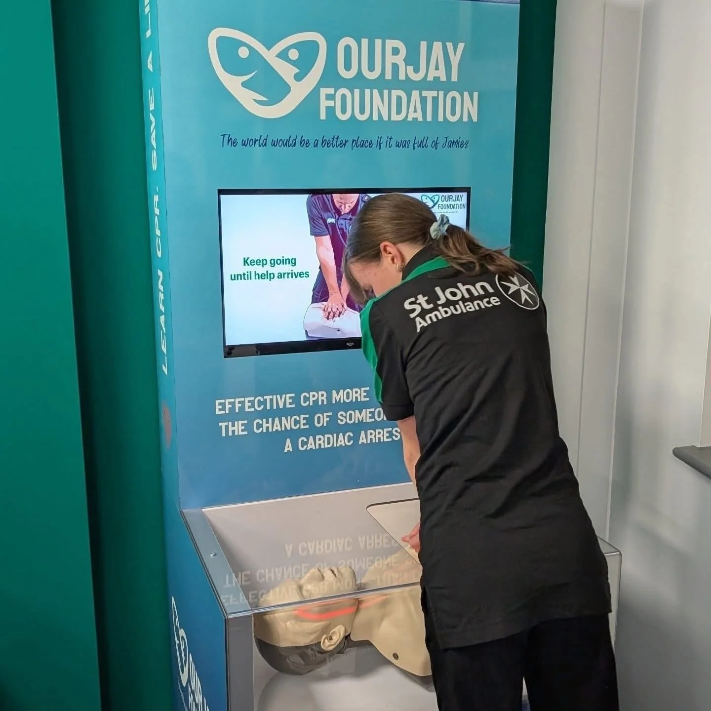 Sometimes when we run our CPR/AED Information and awareness sessions, there are a few people, who just prefer to stand back, take it all in and then just practice it on their own, without an audience&hellip;and that&rsquo;s absolutely ok with us. Get