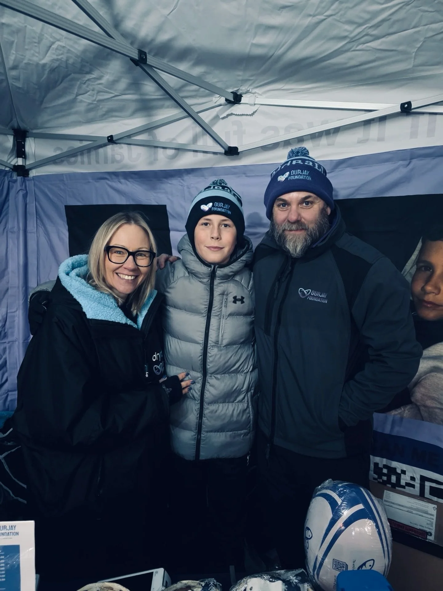 Crikey, what a day that was Rugby! 
The Rugby First Fire &amp; Ice event was just brilliant. Jamie&rsquo;s ice sculpture (Christmas Stocking) was amazing and we all absolutely loved it 💙
Thank you to everyone who came to see us, made donations and b