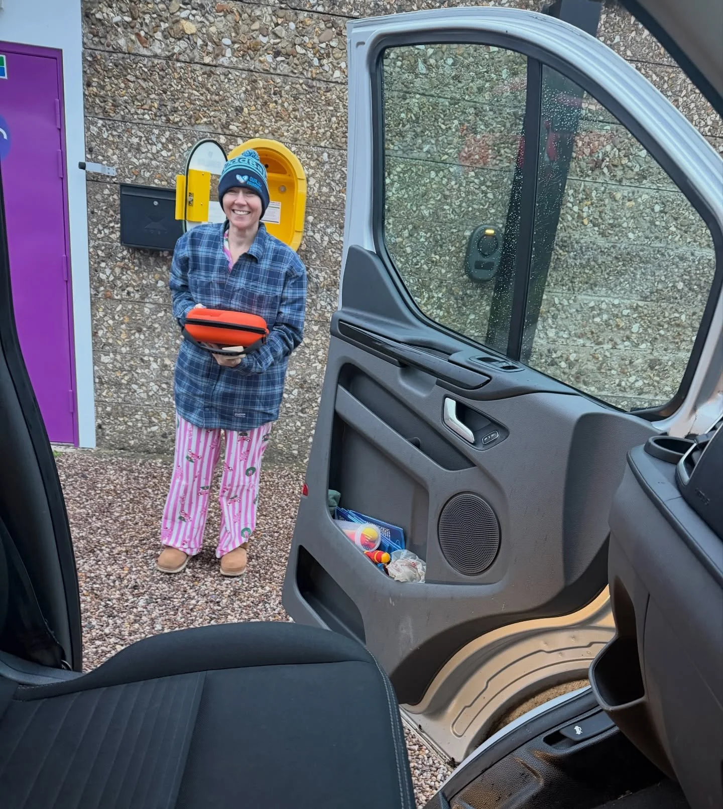 Looking at some new OurJay uniforms&hellip;strictly for Sundays only! 👀
Working for the boy doesn&rsquo;t stop just because it&rsquo;s the weekend. 
This weekend we&rsquo;ve had a defibrillator triggered by 999, a new bleed kit to put in one of OurJ