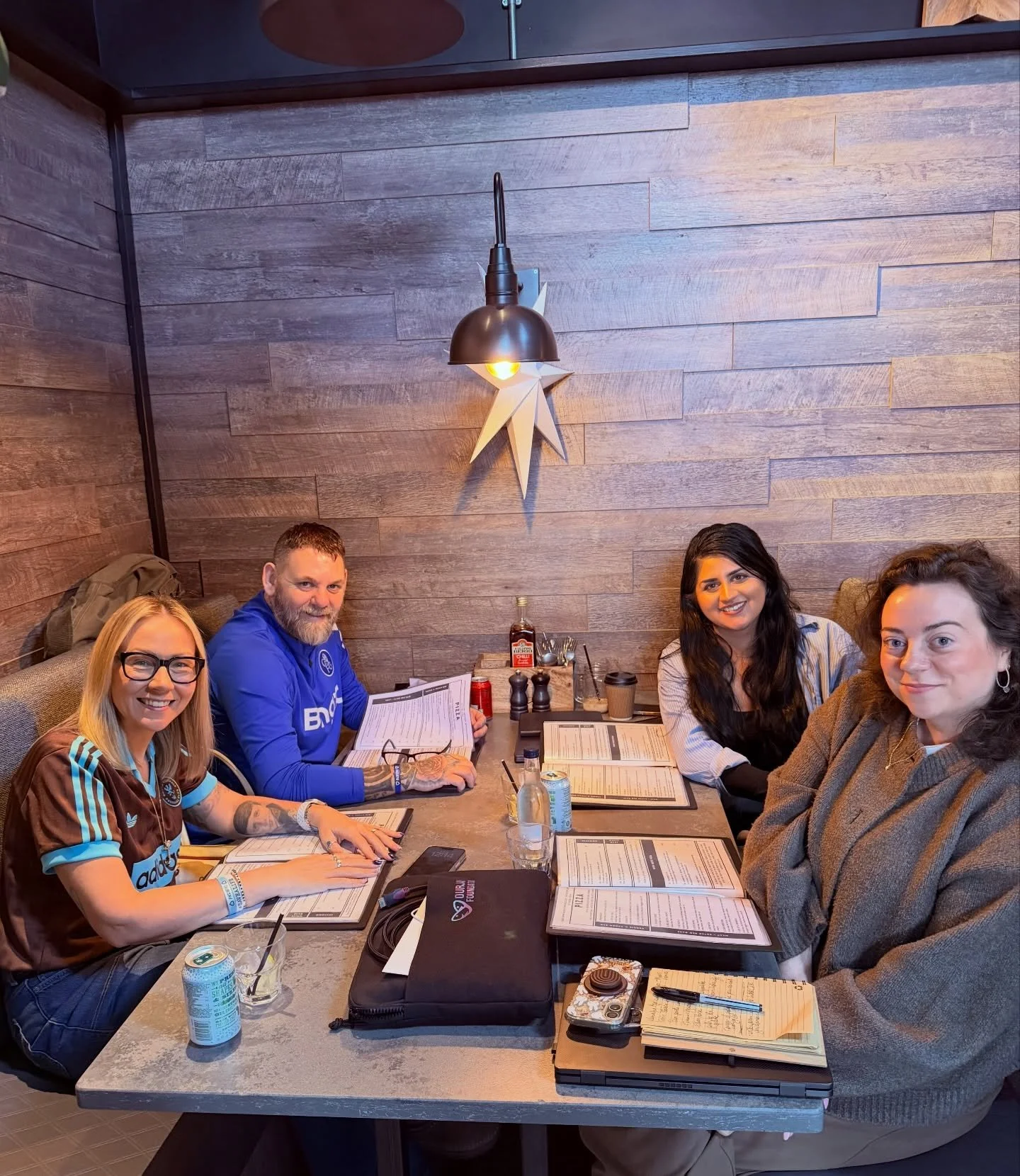 Sometimes the OurJay meetings are just with the most lovely people, in the perfect places! So good to see our friends @sonianakranorman and @ellyaccalia from @urbanandcivic &hellip;already planning the next OurJay accessible defibrillator for Houlton