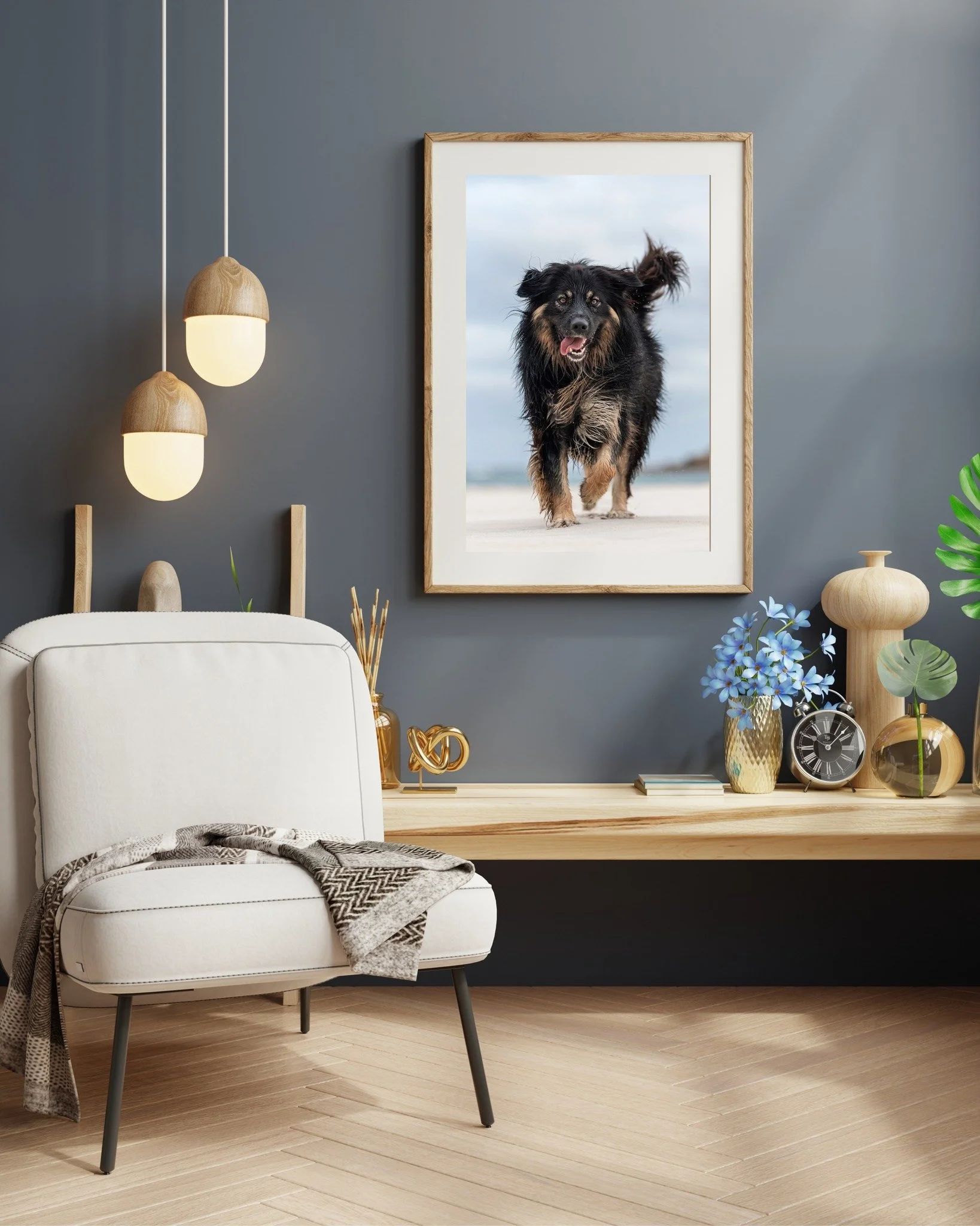 Your dog isn&rsquo;t just in your home.  They ARE what makes your house feel home.

Their personality, their joy and the special moments you witness daily. 

Turning the one you love most into beautiful artwork for your walls is something truly speci