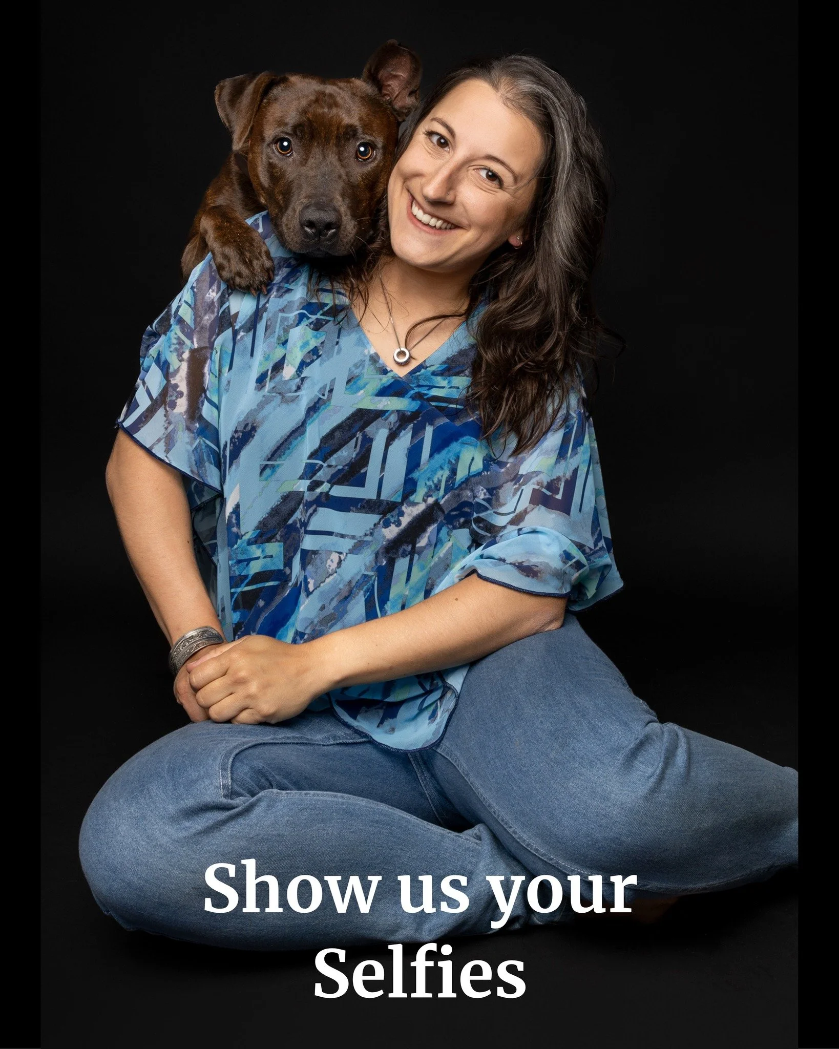 Show Us Your Selfies!!

We love that Chiara has taught Cindy how to do this trick "Selfie". You might not have taught that yet, but we'd still love to see you and your dog selfies. <3