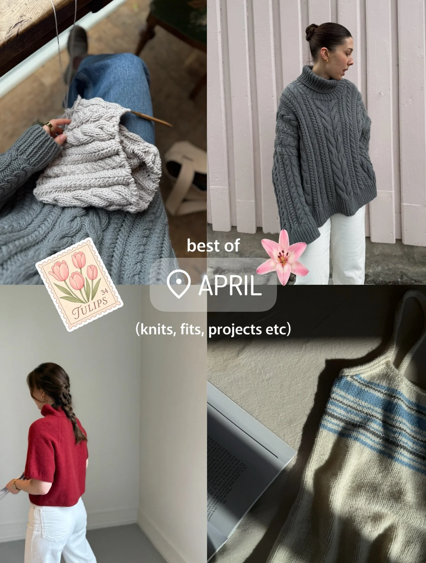 april highlights💌

denne m&aring;neden har g&aring;tt s&aring;&aring;&aring; sinnsykt fort, det er helt villt &aring; tenke p&aring; at mai er rett rundt hj&oslash;rnet. jeg har v&aelig;rt p&aring; tepperverksted, g&aring;tt inn i m&aring;ned nr. 2 