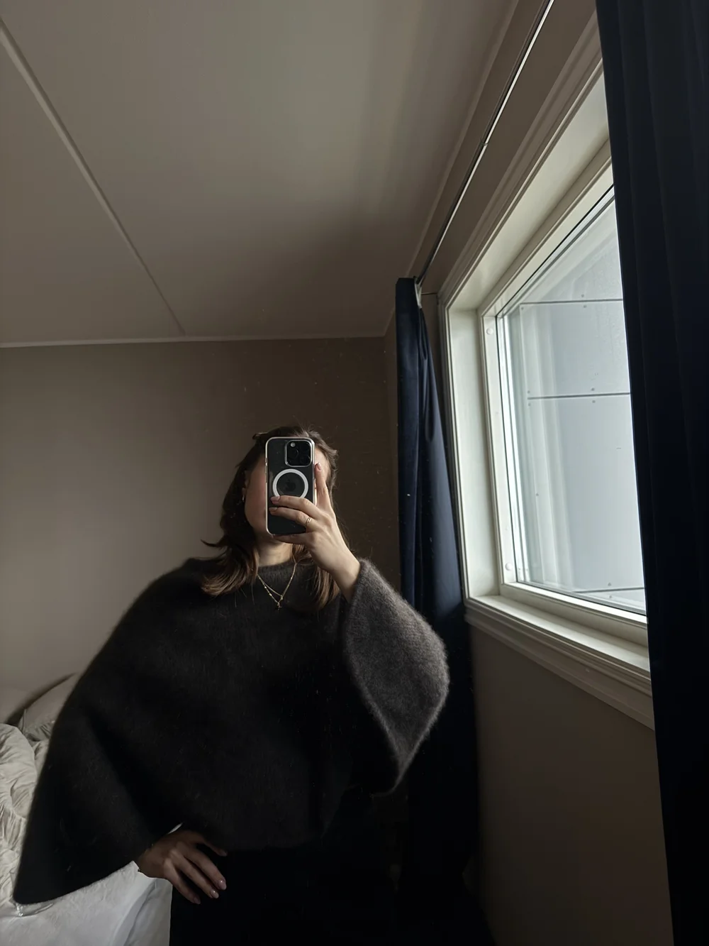 Isaeva Poncho (EN) — ullen knitwear