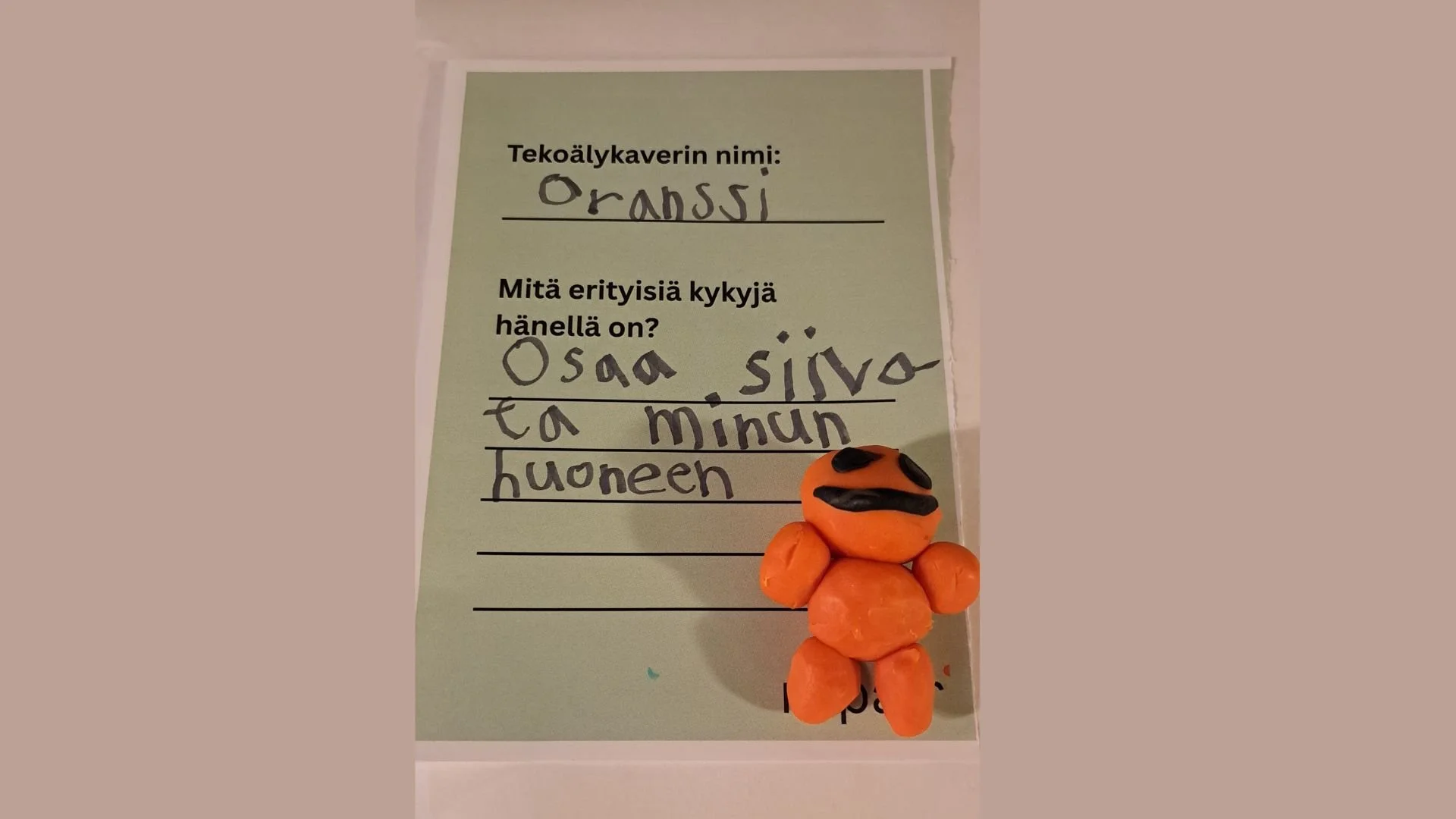 Lasten Valtsika innosti lapsia pohtimaan tekoälyn tulevaisuutta