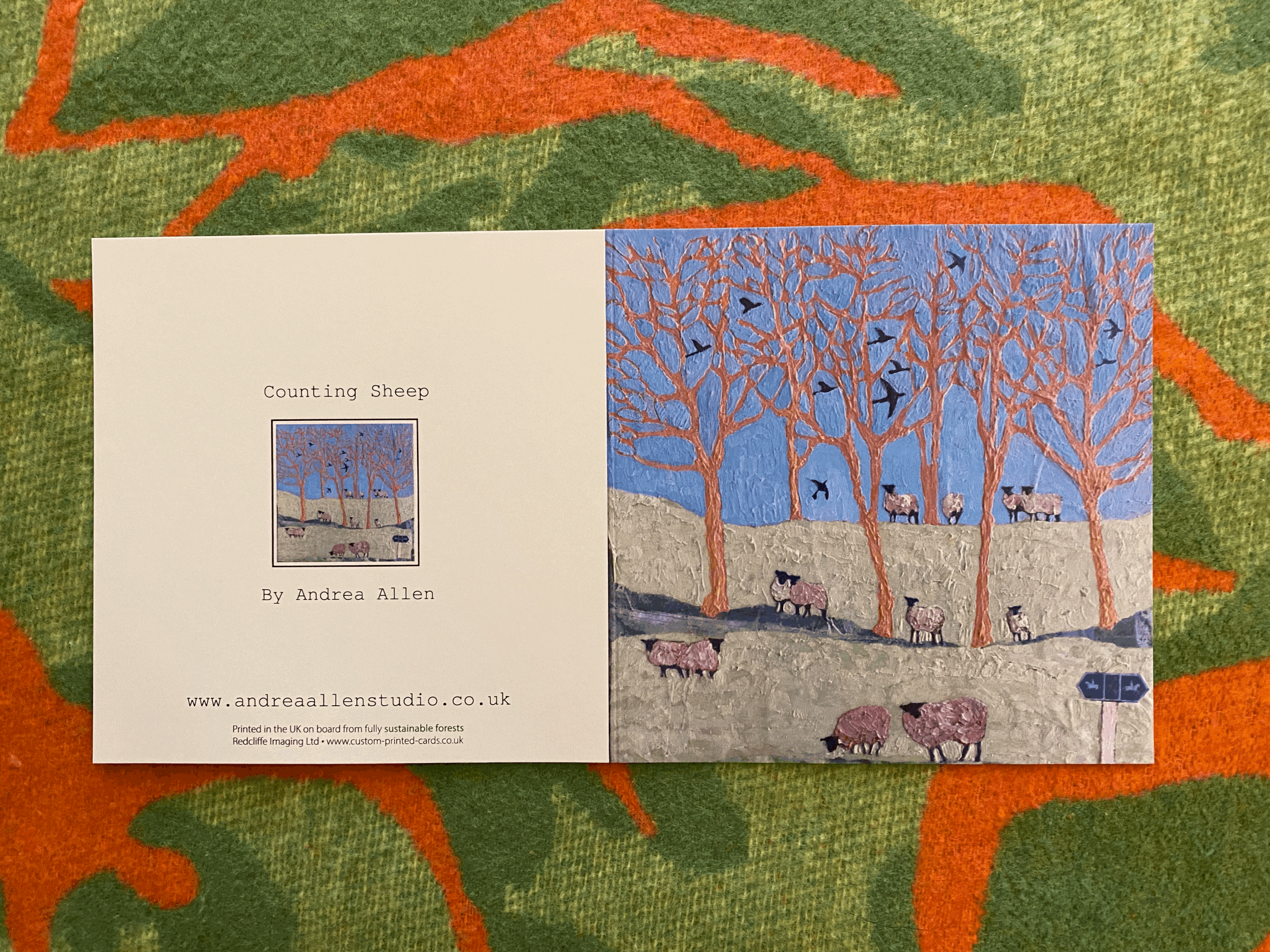 Large Printed Greetings Cards