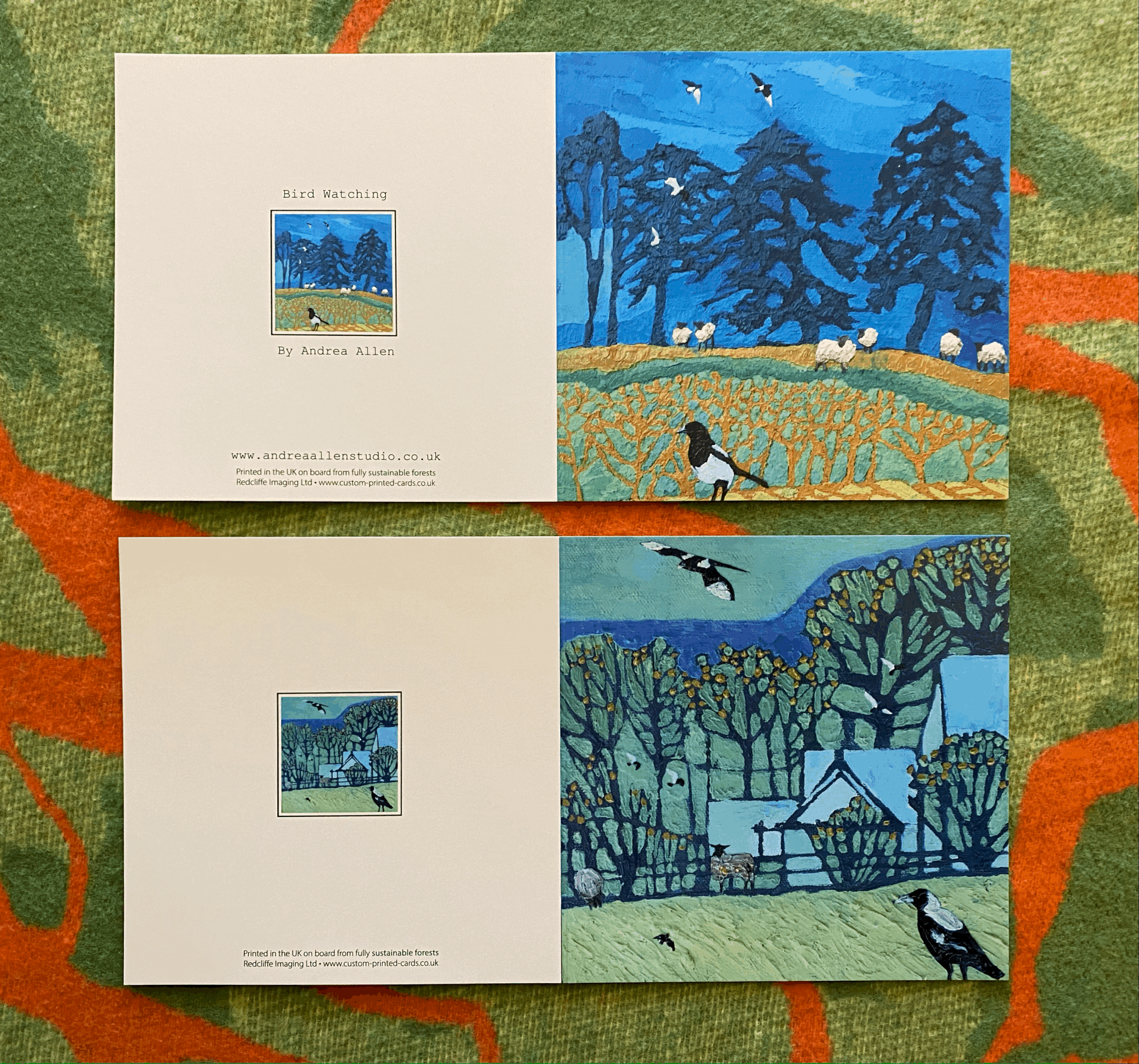 Large Printed Greetings Cards