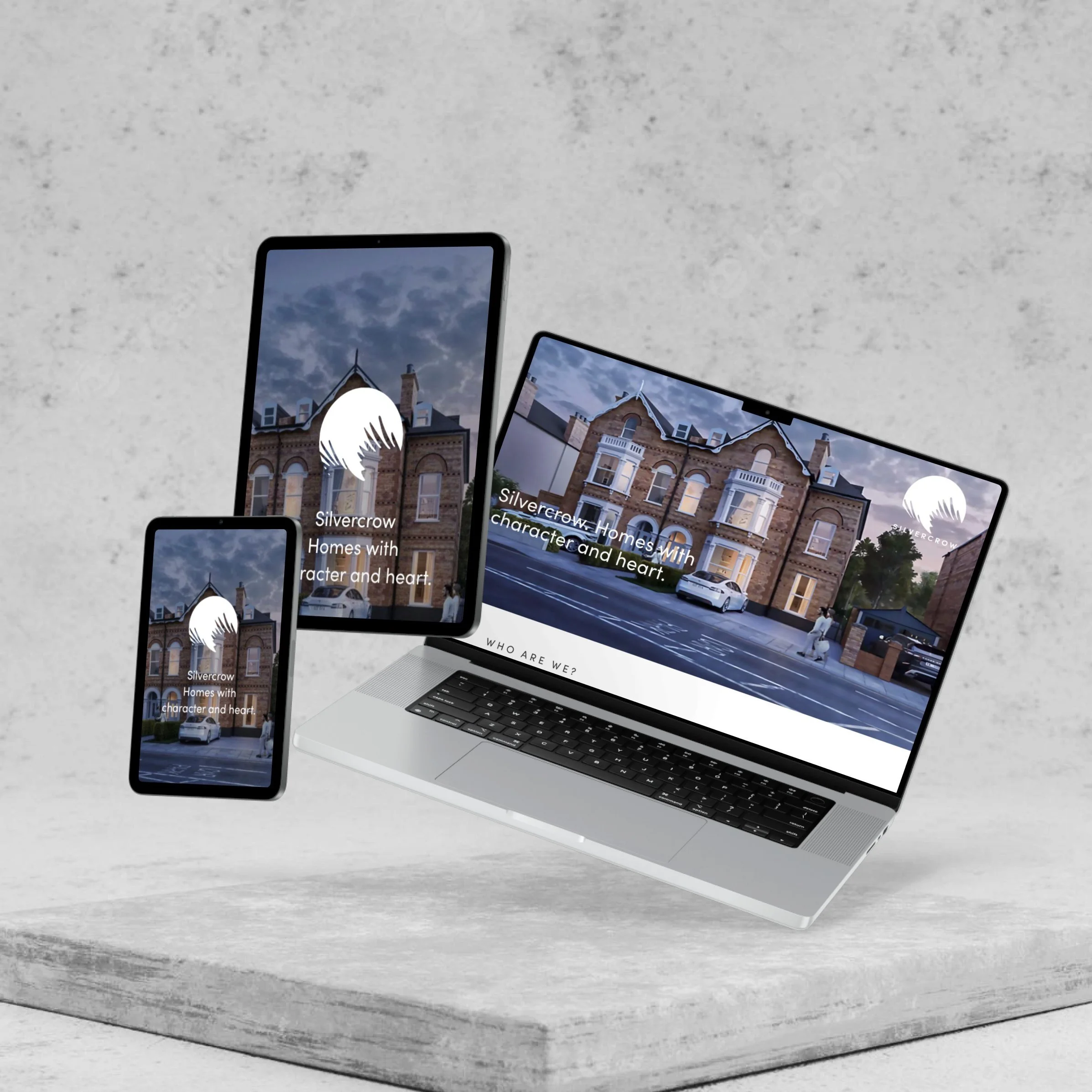 Silvercrow propertiy development website