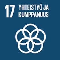 YK Kestävän kehityksen tavoitteet ja vastuullisuus Elegian, 17  yhteistyö ja kumppanuus