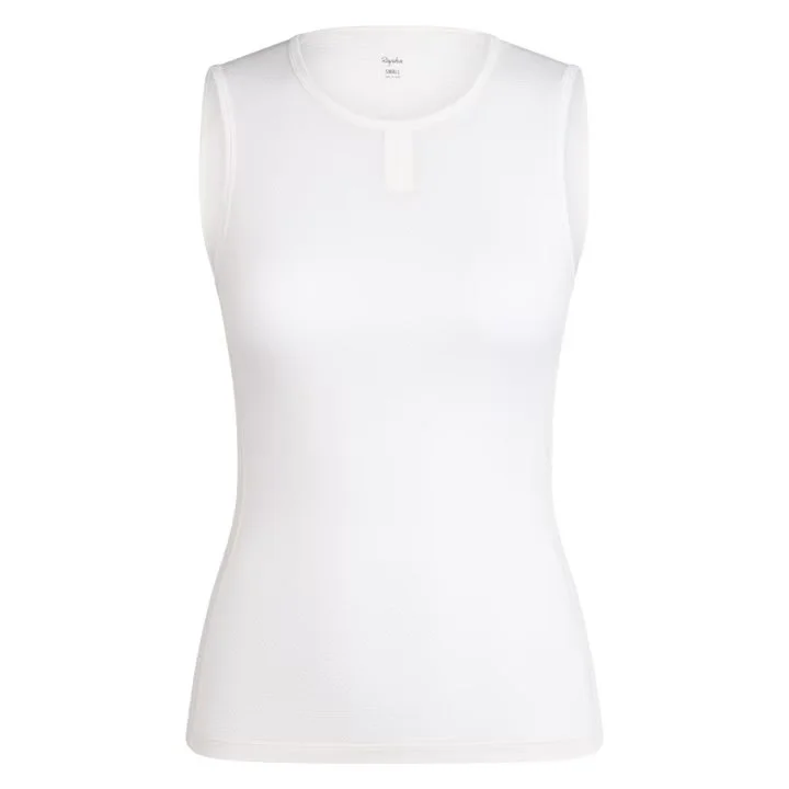 RAPHA Lightweight Base Layer Sleeveless White Women — Cycle Store
