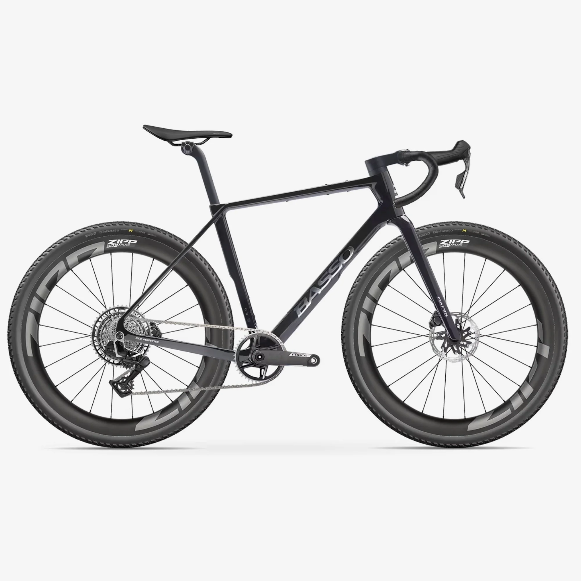 BASSO Palta III, SRAM Force XPLR AXS, Fulcrum Sonic, Carbon Chrome